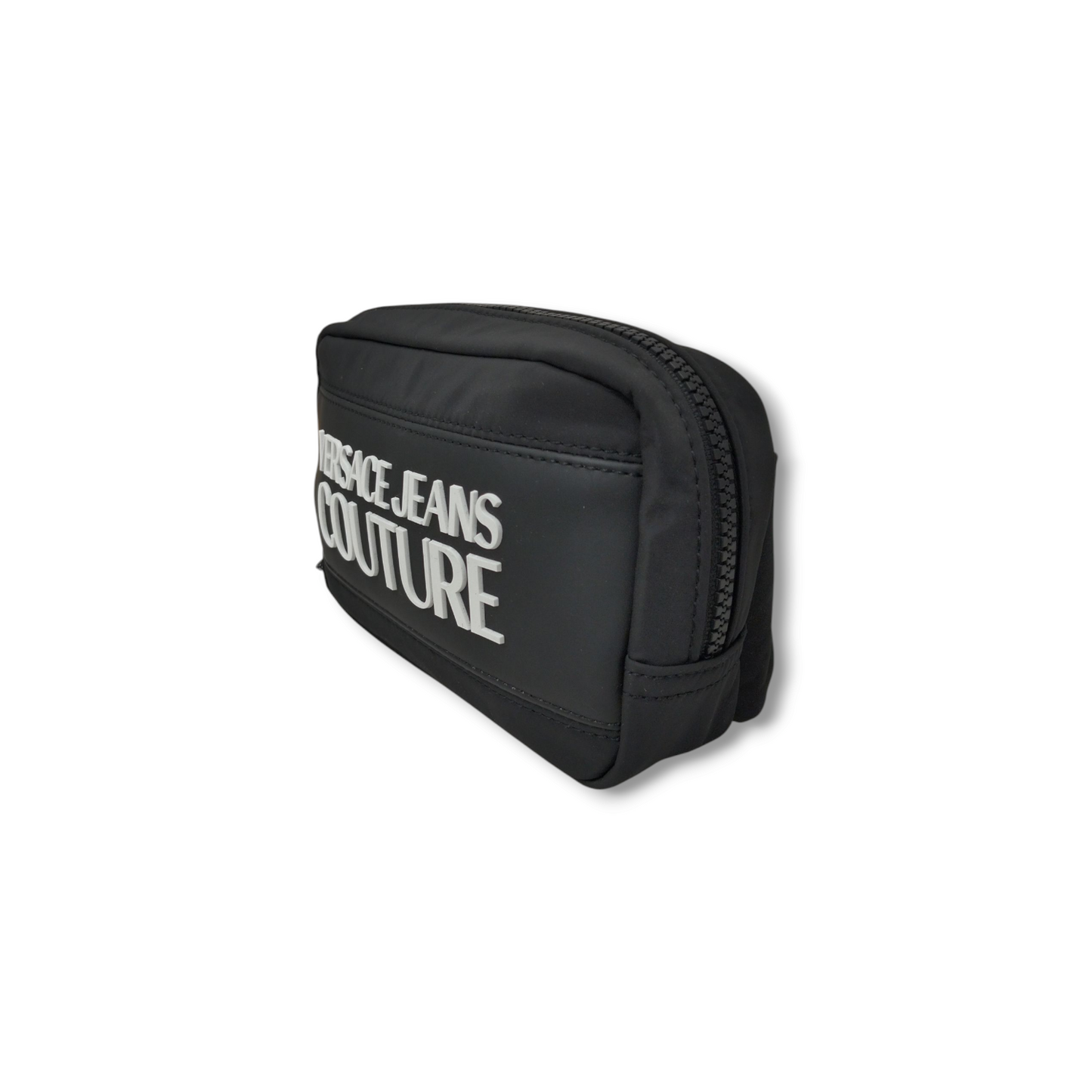 VERSACE JEANS COUTURE Shoulder Bag 71YA4B94 Black Rank A