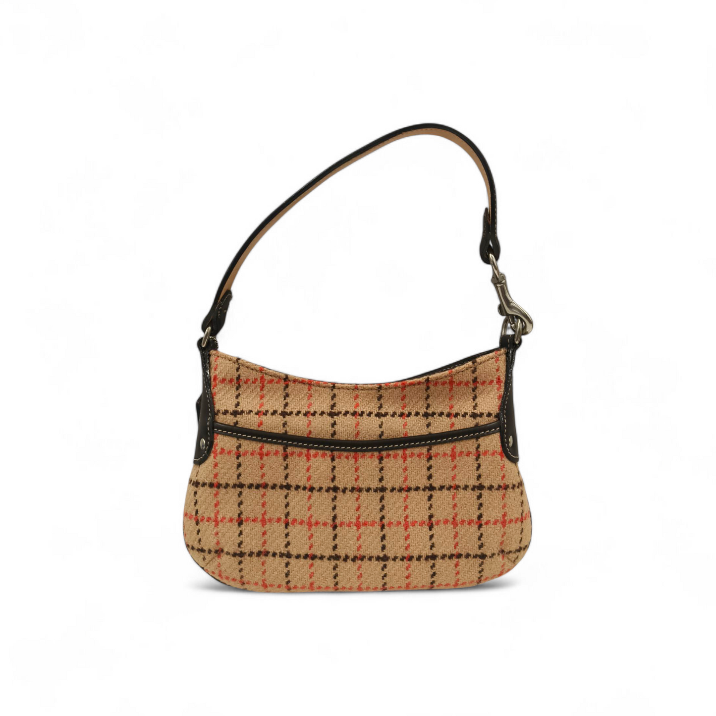 COACH Shoulder Bag E2P-9614 Brown Rank B