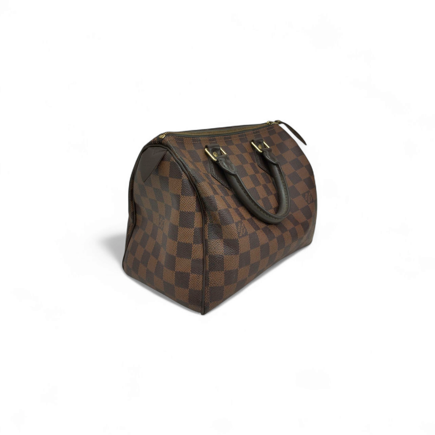 LOUIS VUITTON Handbag Damier N41532 Brown AAo151 Speedy 25 *Damage/Inside Stain Rank B