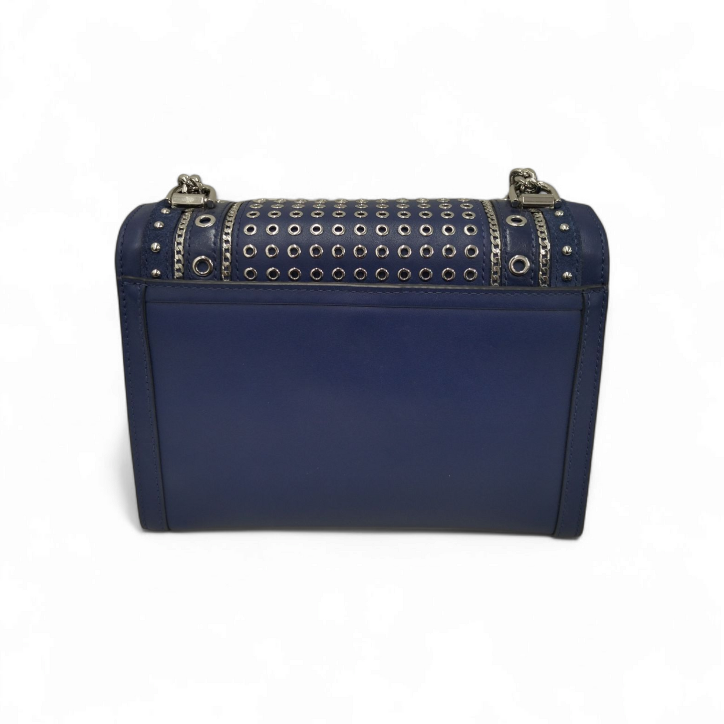 MICHAEL KORS Shoulder Bag 30H9SWHL3U Navy Rank A