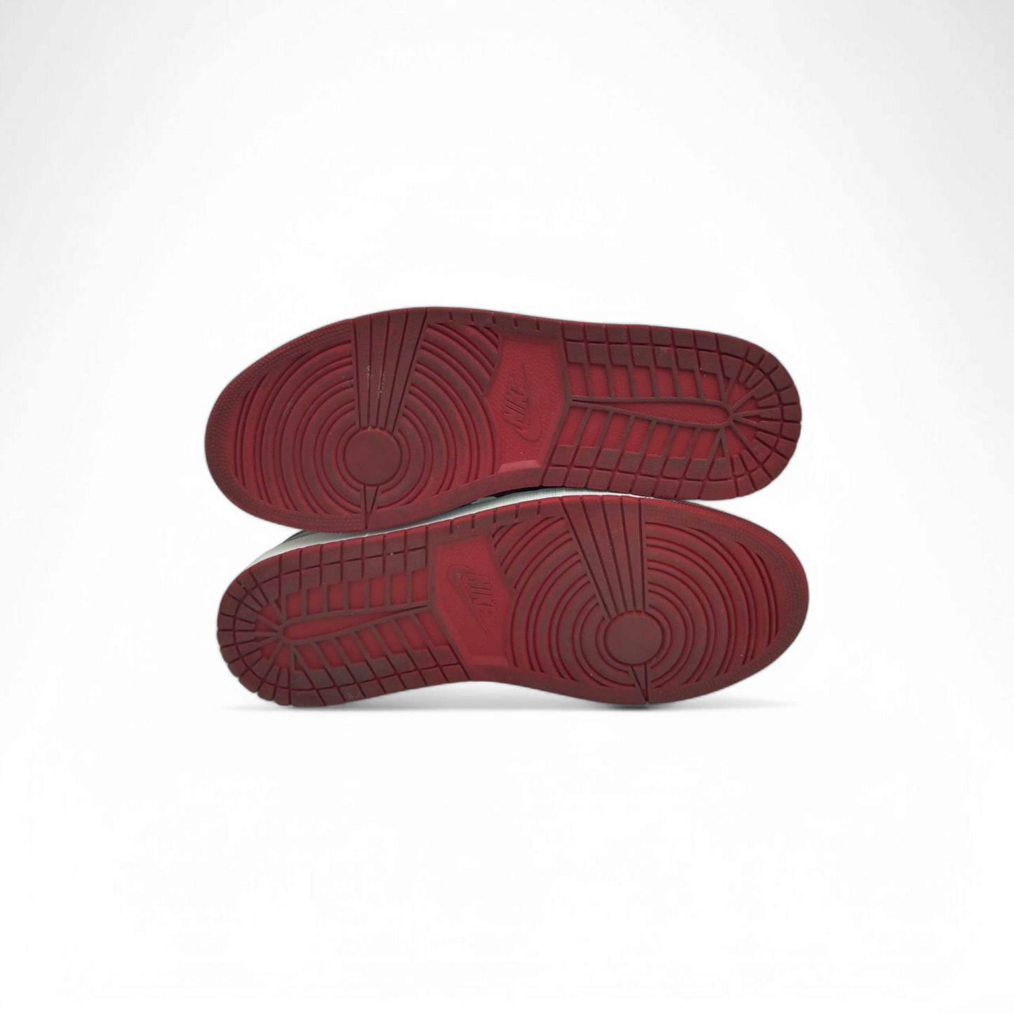 NIKE Sneaker Size 44 Mens 554724-660 Red/Black Rank B