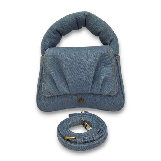 aristotle Shoulder Bag Blue *Stain* Rank B