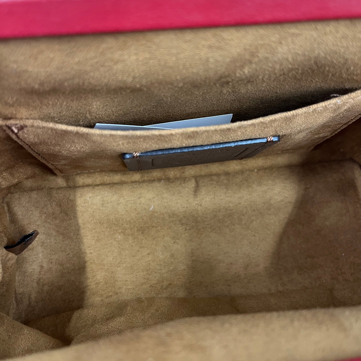COACH 2WAY Bag CH512 Brown/Red Rank(B) Damage