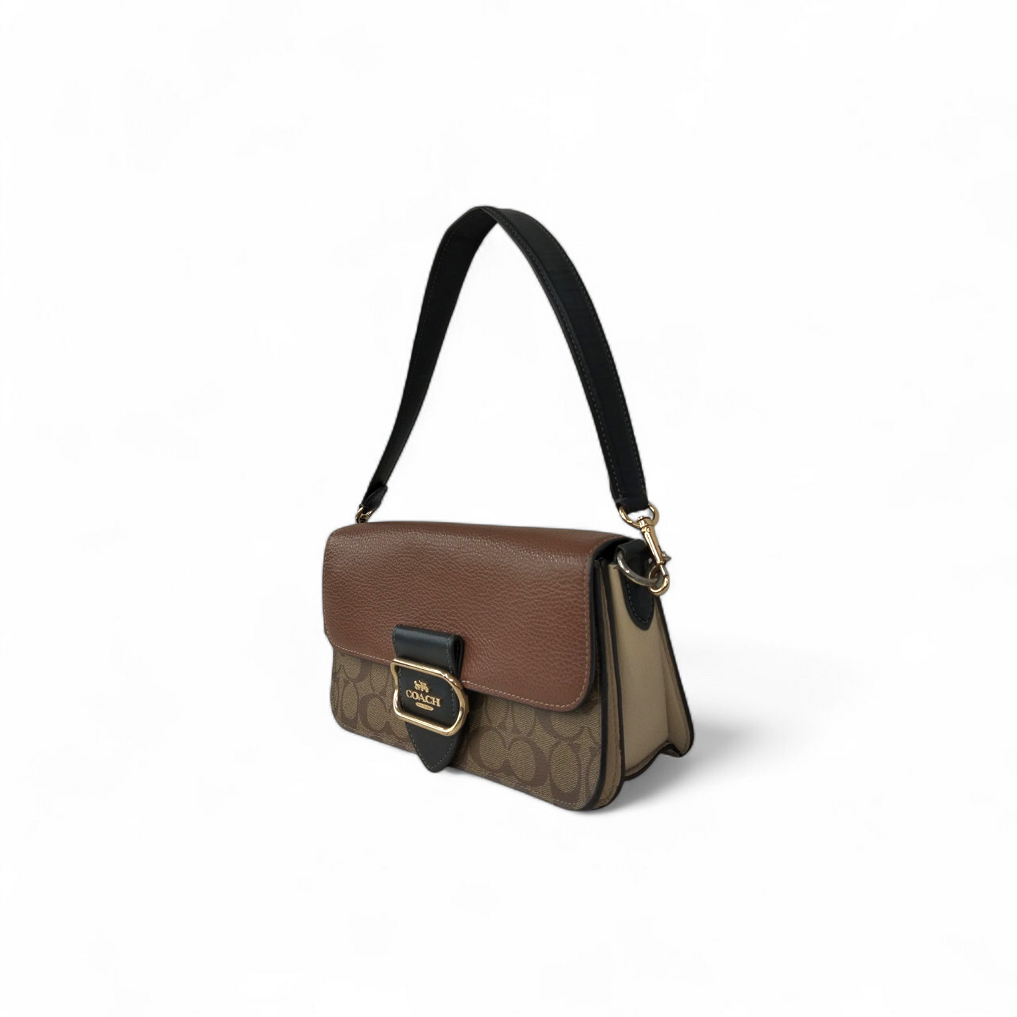 COACH Shoulder Bag CE560 Brown Rank (B)