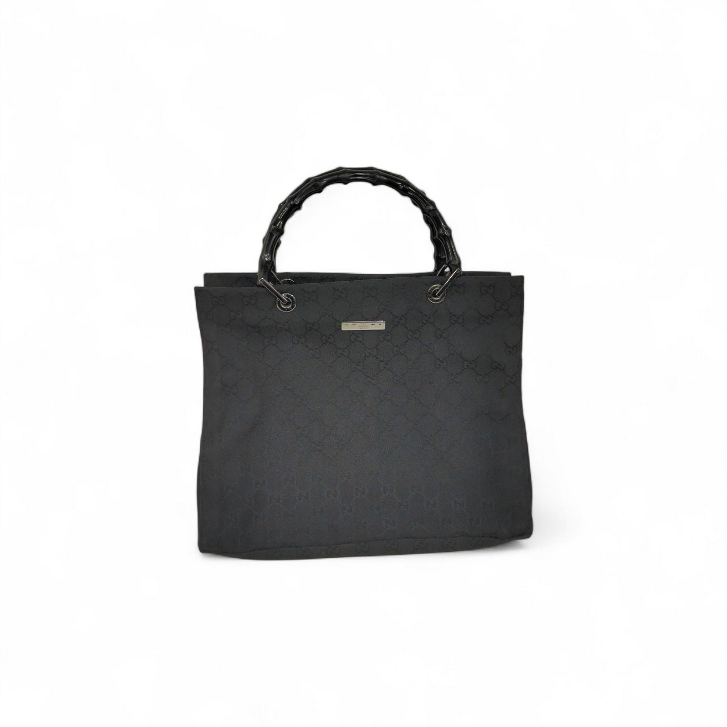 GUCCI Handbag 002. 1010 Black Stain Damage 002058 Rank(B)