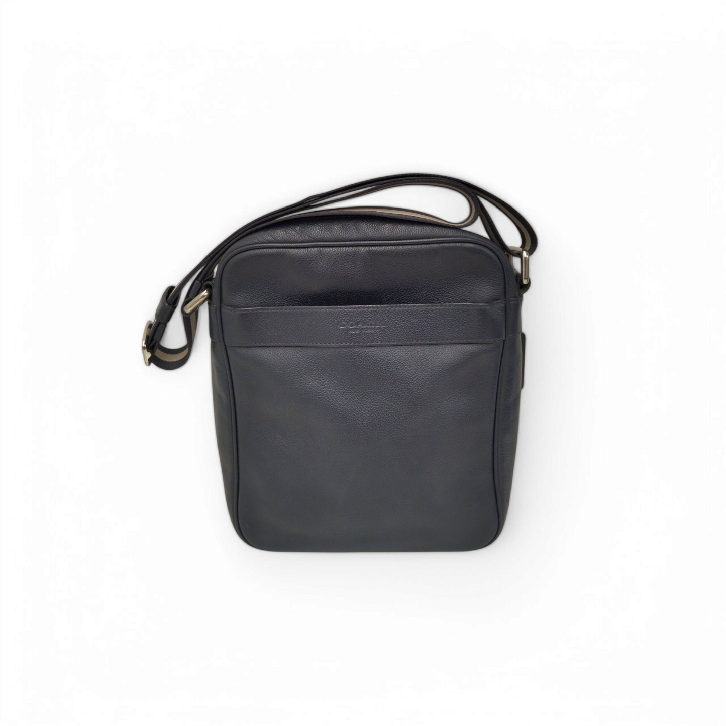 COACH Shoulder Bag F54782 Navy Rank B