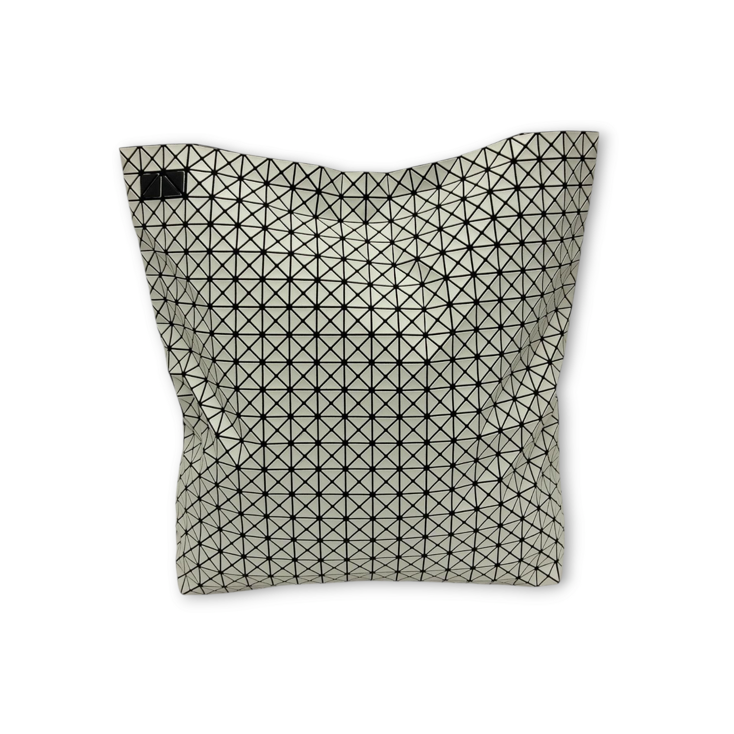 BAO BAO ISSEY MIYAKE Clutch Bag BB89-AG041 White Rank A