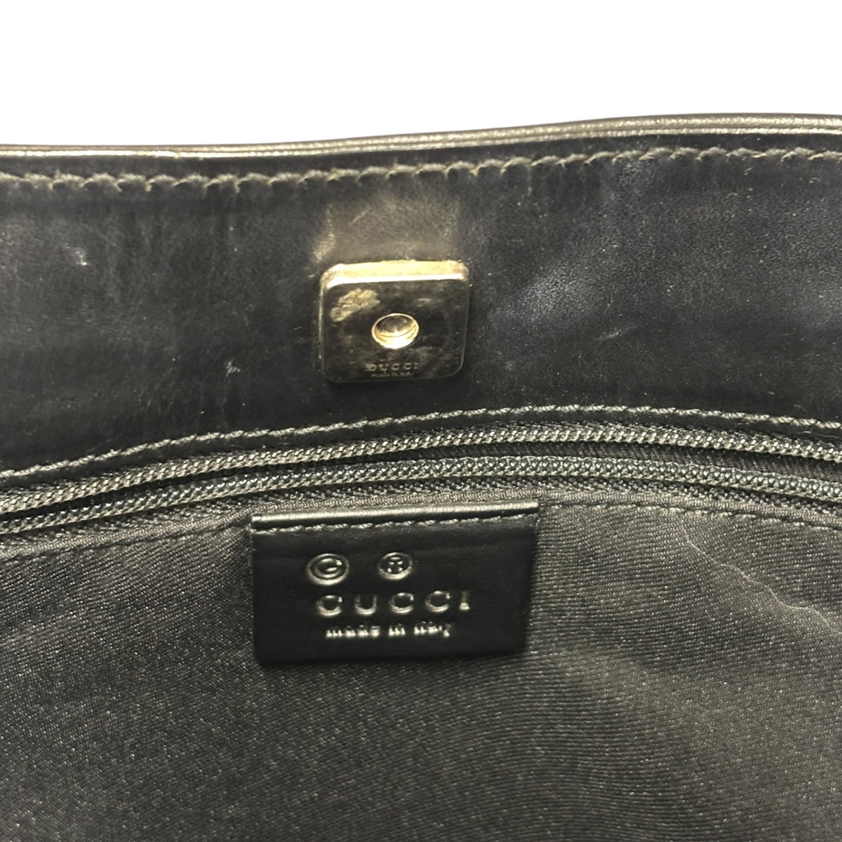 GUCCI Shoulder Bag 143745 Black