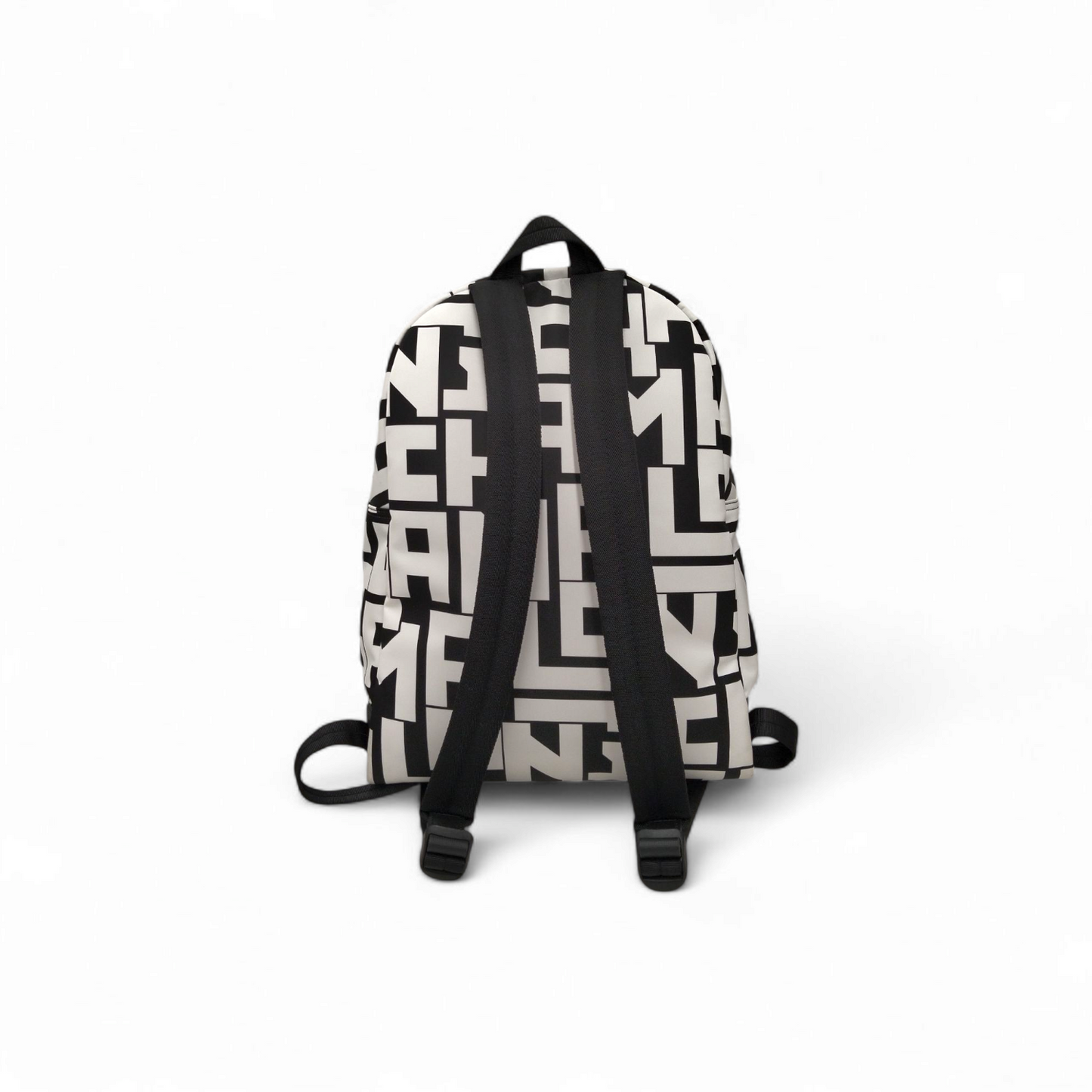 LONGCHAMP Backpack L1119413067 White/Black *Stain* Rank AB