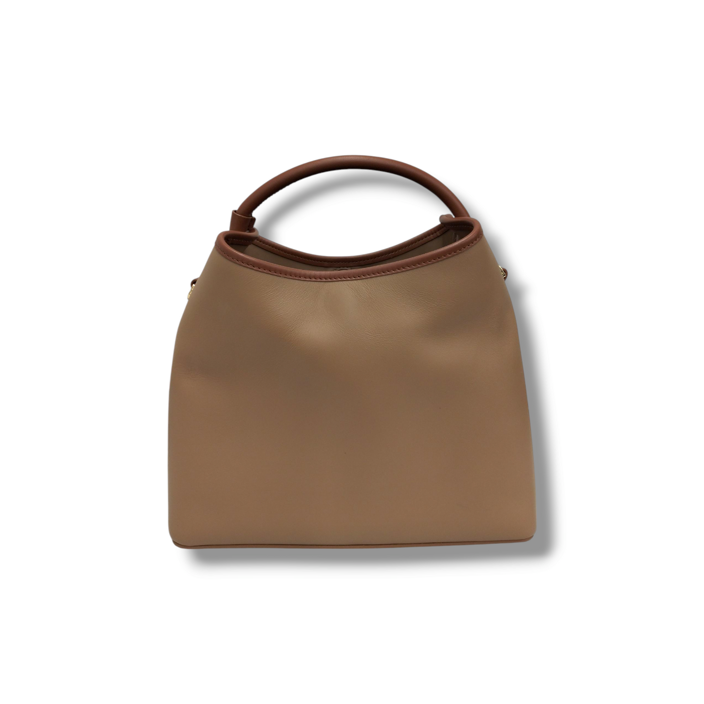 elleme Handbag Brown *Stain* Rank AB