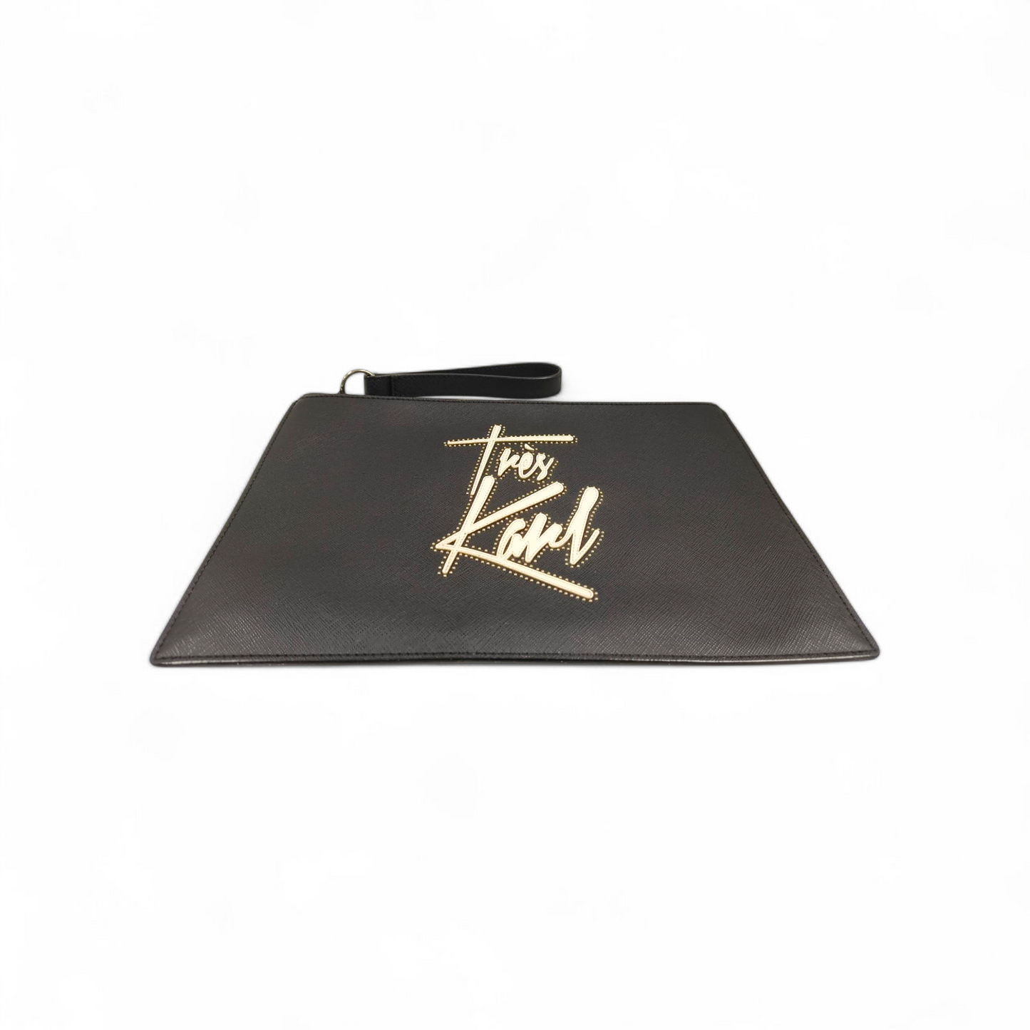 KARL LAGERFELD Clutch Bag Black Rank B