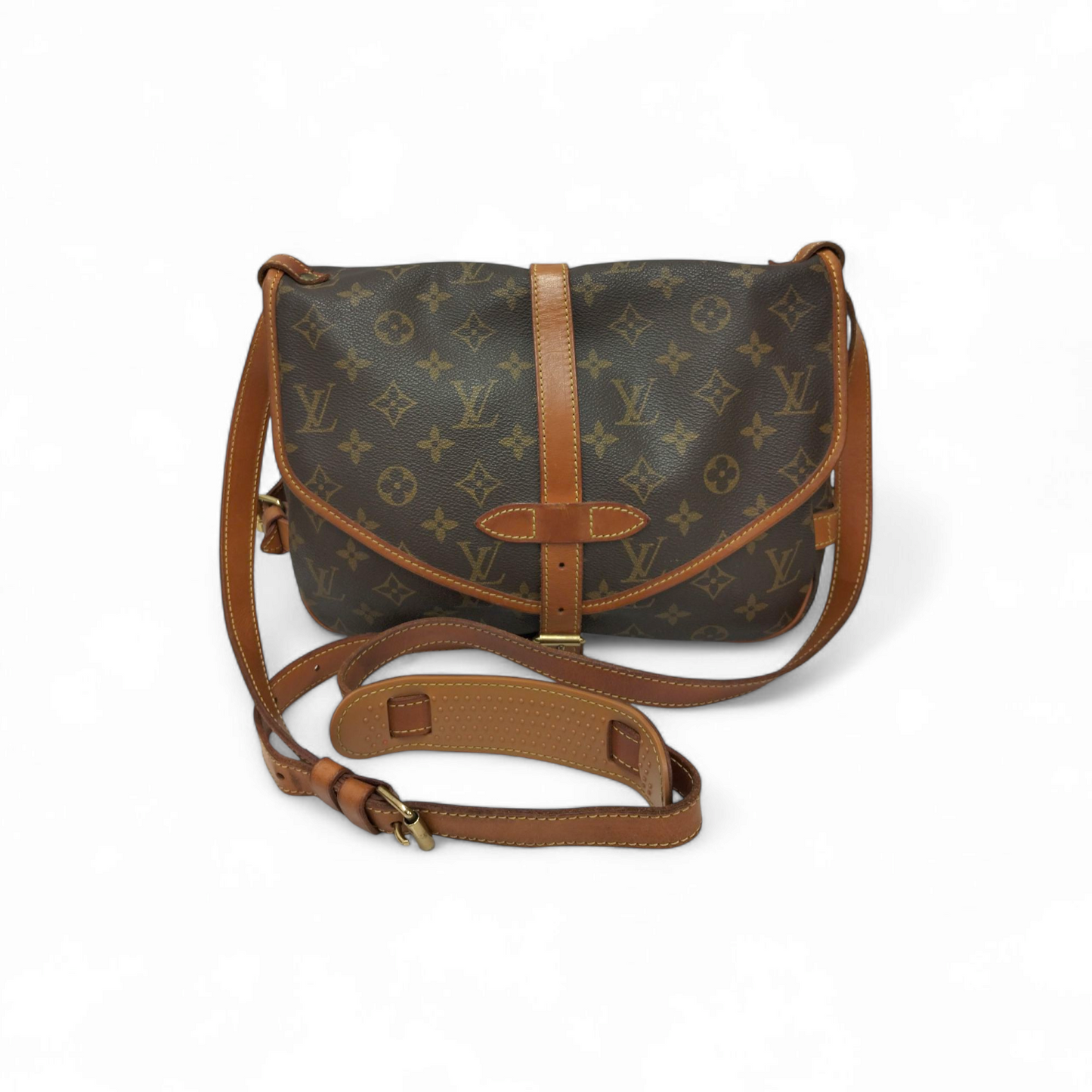 LOUIS VUITTON Shoulder Bag Monogram Brown AR0925 M42256 Rank B