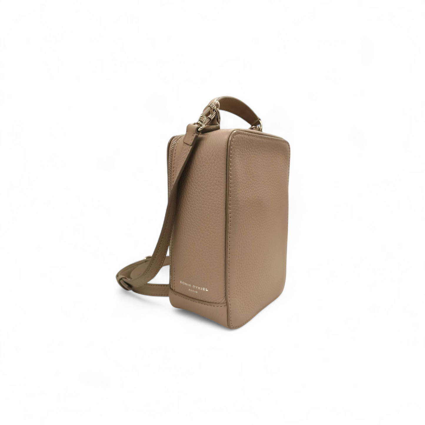 SONIA RYKIEL 2Way Bag Beige Vanity Mirror Bag