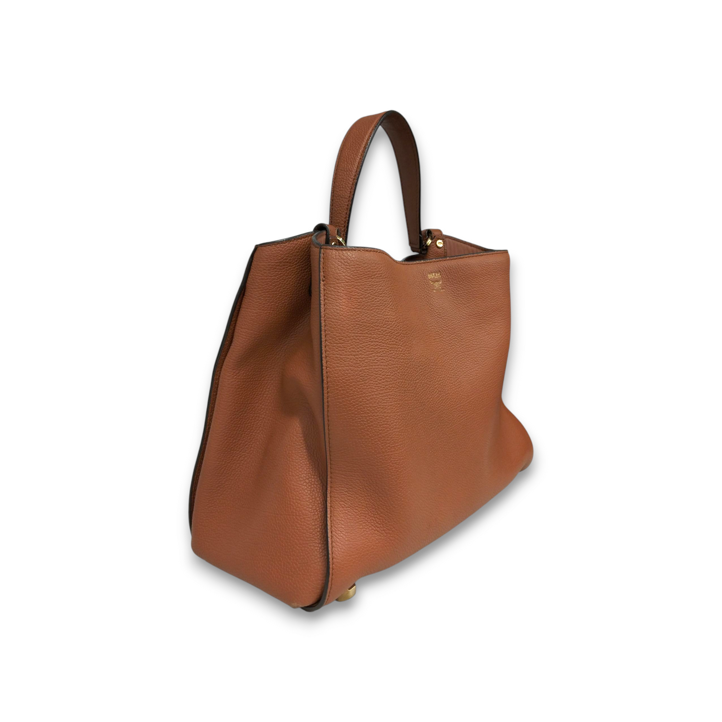 MCM Handbag MWS5ACN05NE001 Brown *Without Strap* Rank B