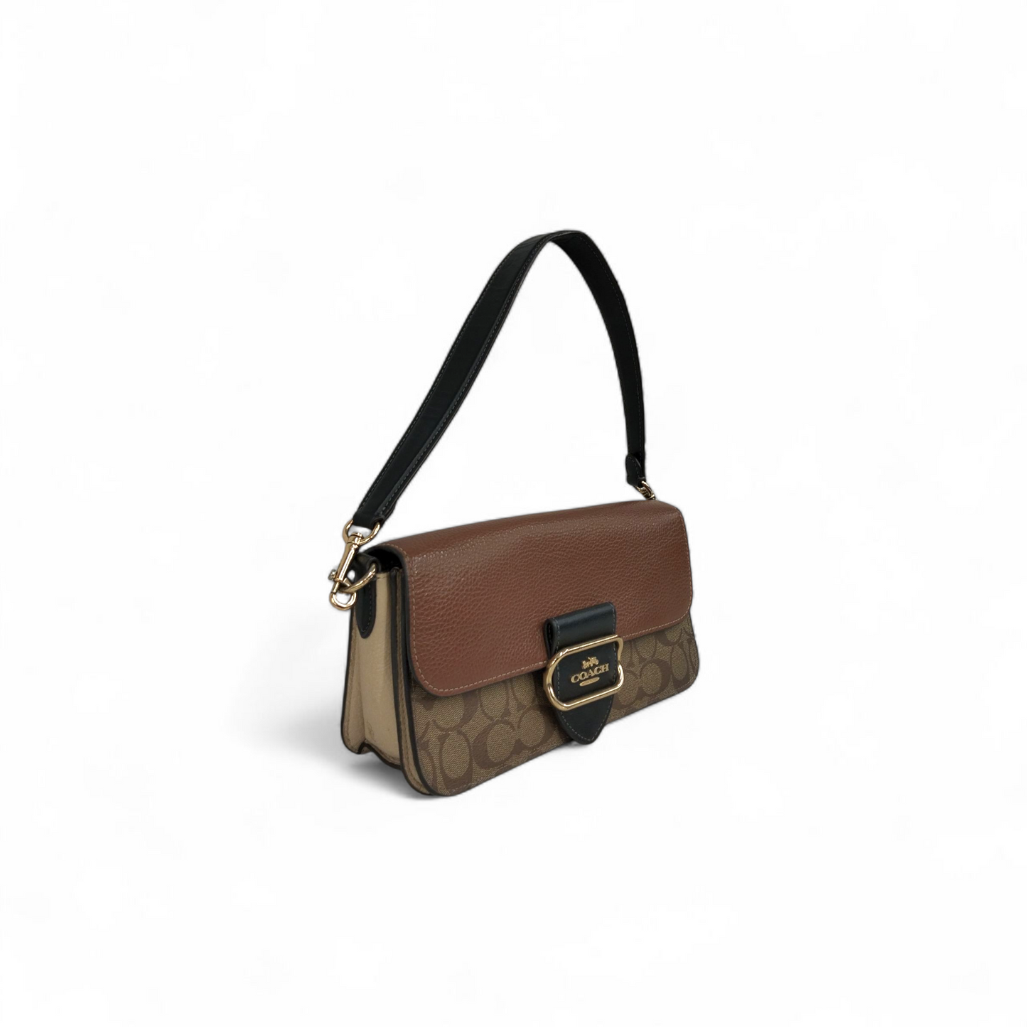 COACH Shoulder Bag CE560 Brown Rank (B)
