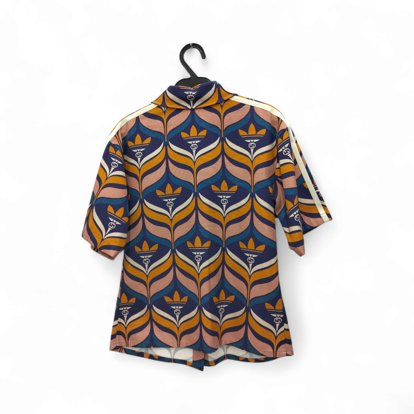 GUCCI Shirt 38 Lady's Multi Color 703002 ZAJS5 adidas