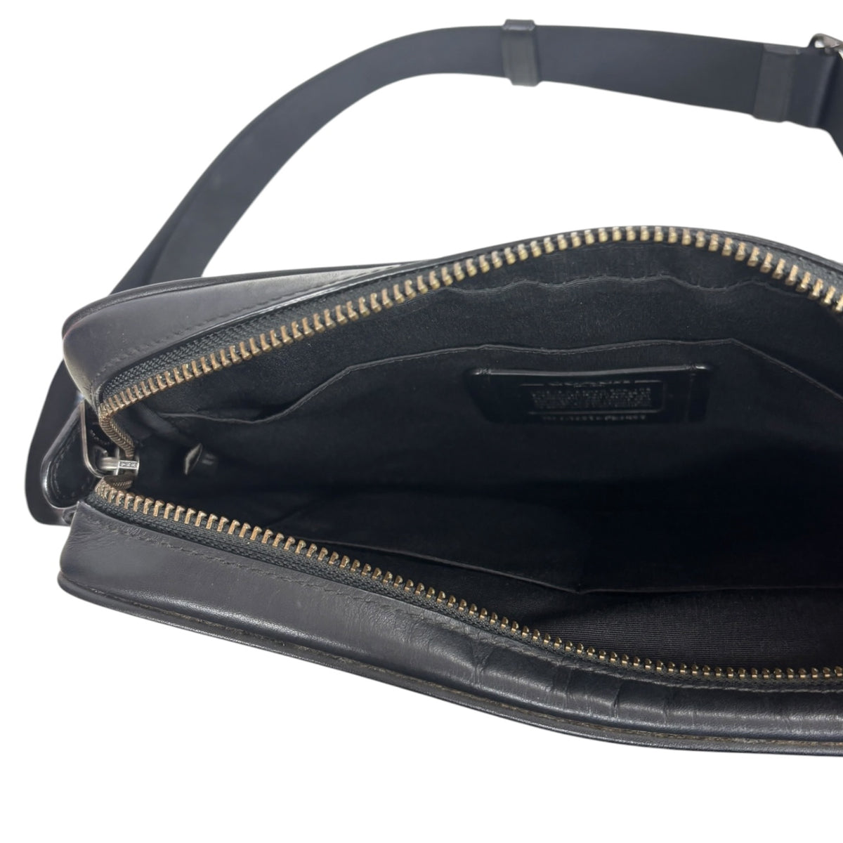 Coach Shoulder Bag Black F28455 K1857 Rank (B)
