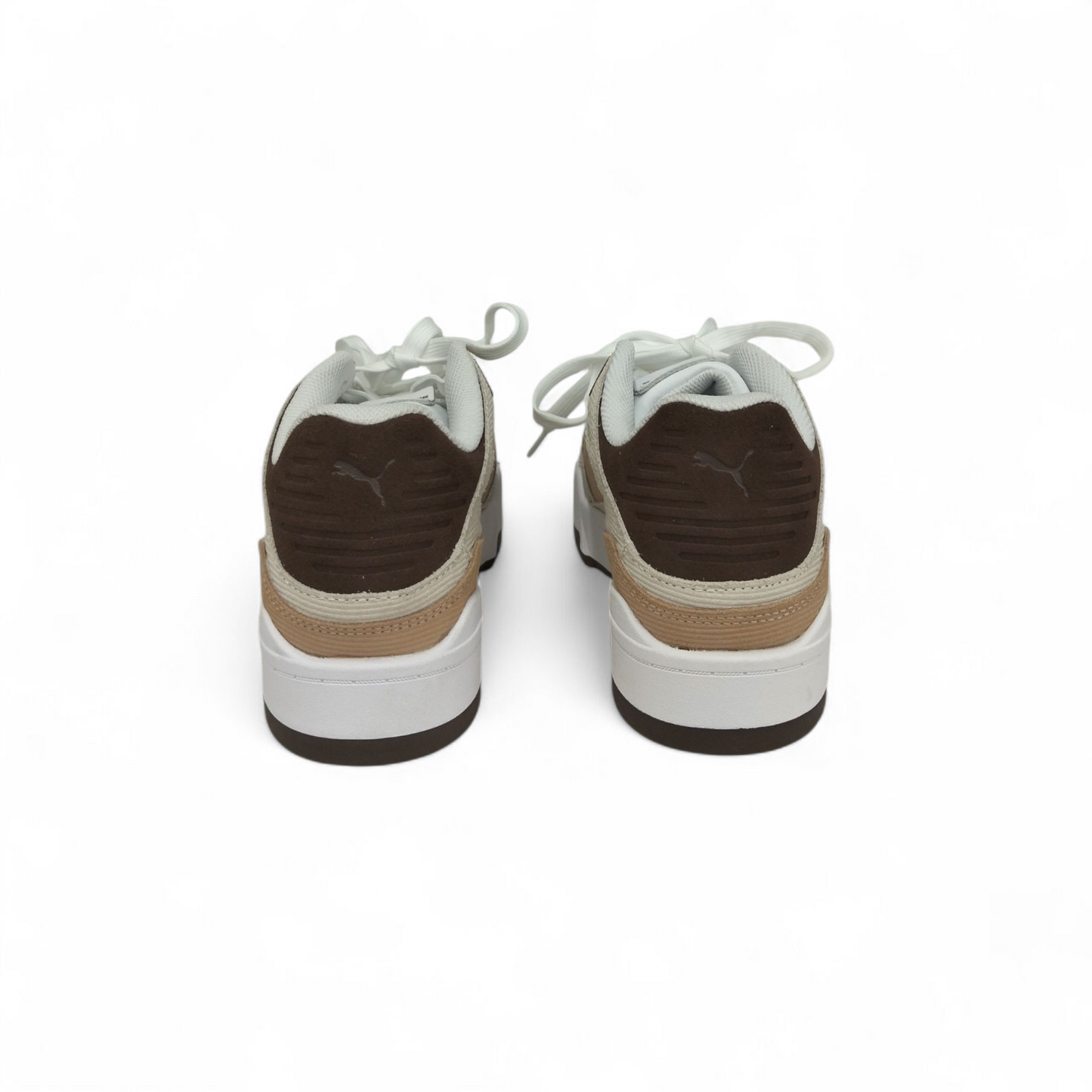 PUMA Sneaker 43 392109-01 Mens White and Brown Rank B