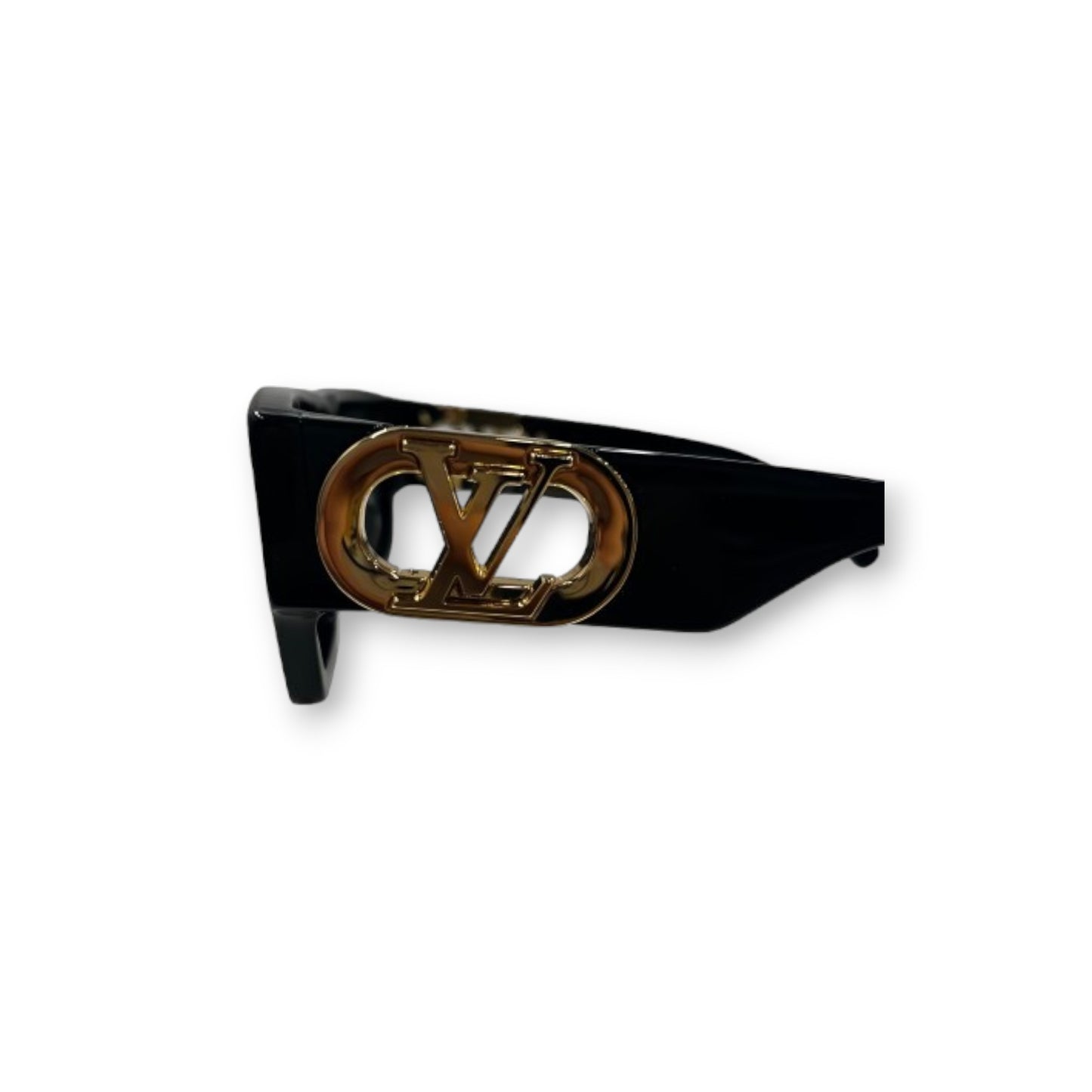 LOUIS VUITTON Sunglasses Z1478E Black/Gold Rank(B)