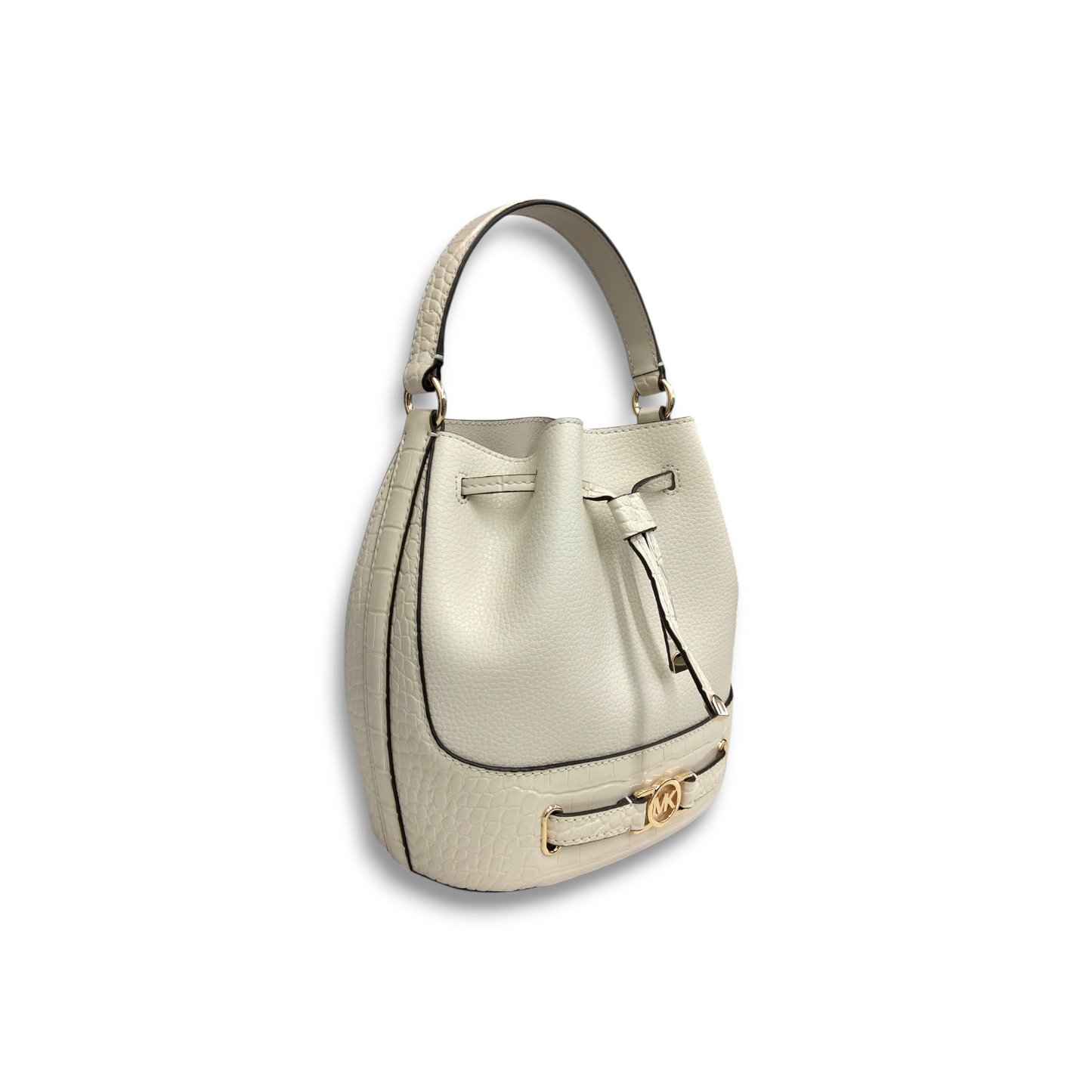 MICHAEL KORS 2WAY Bag 35F4G6RM2A beige *Stain* Rank A