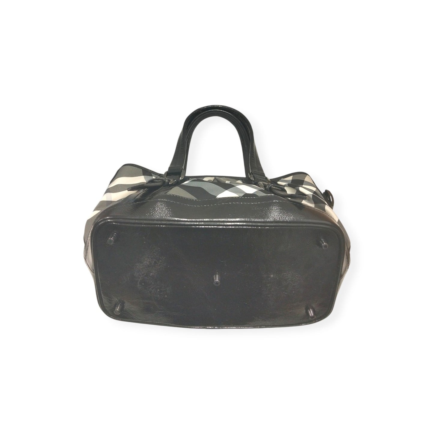 BURBERRY 2WAY BAG BLACK AND GRAY