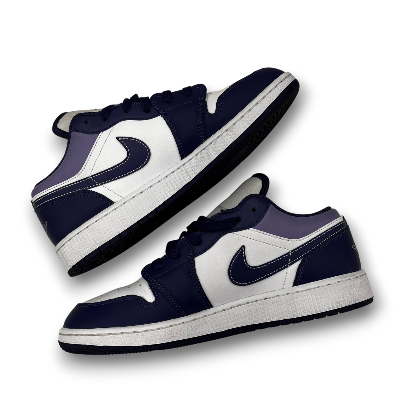 NIKE Sneaker Mens 40 White/Purple Rank (B) 553560-515