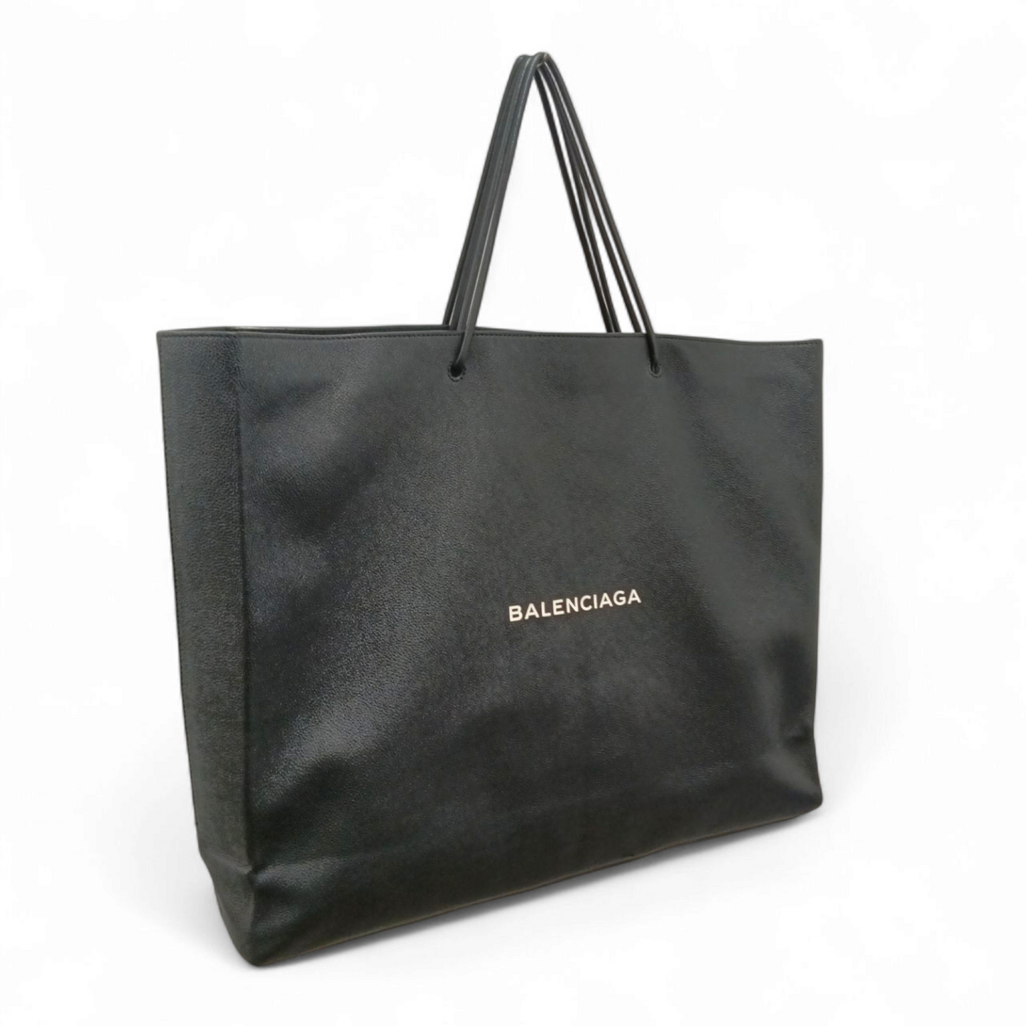 BALENCIAGA Tote Bag 482543 1060 Black Rank B