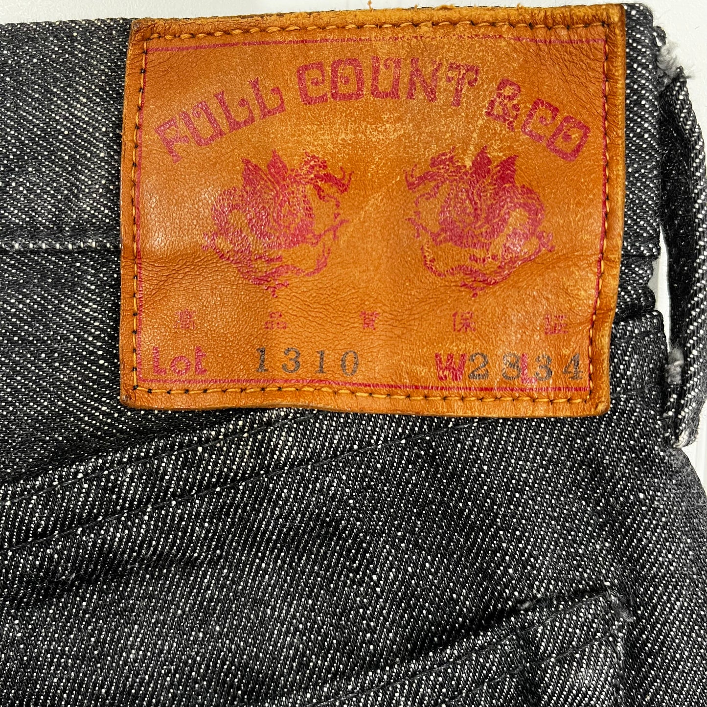 FULLCOUNT Jeans 34 Mens Black Rank(B)