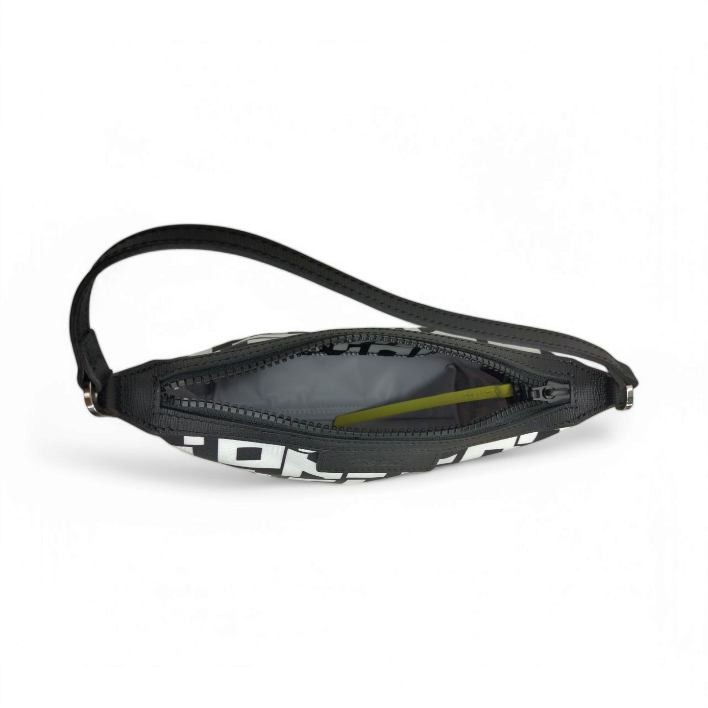 LONGCHAMP Mini Handbag 10039412067 White And Black Rank B