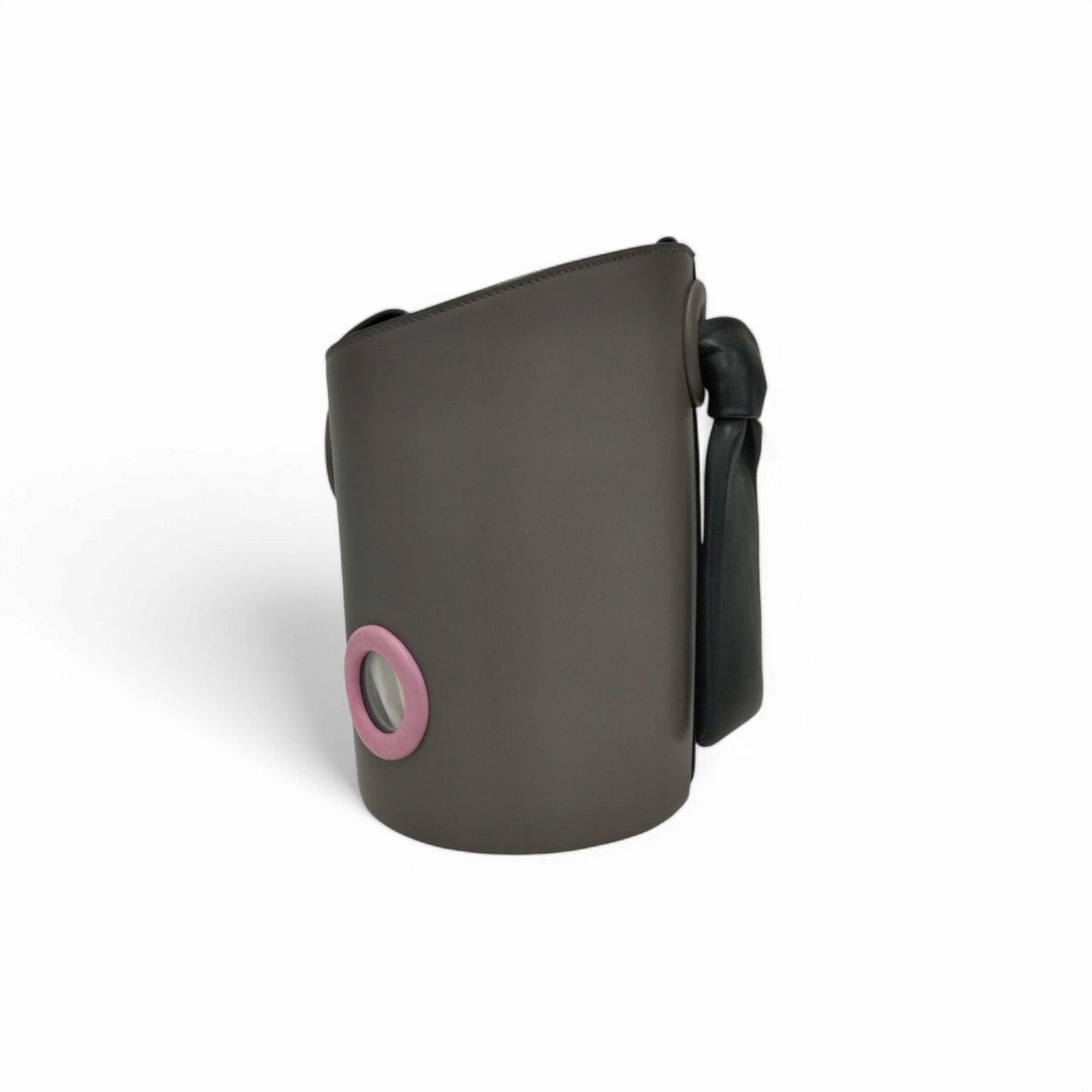 BOYY Shoulder Bag Gray Umor Backet Bag Rank A