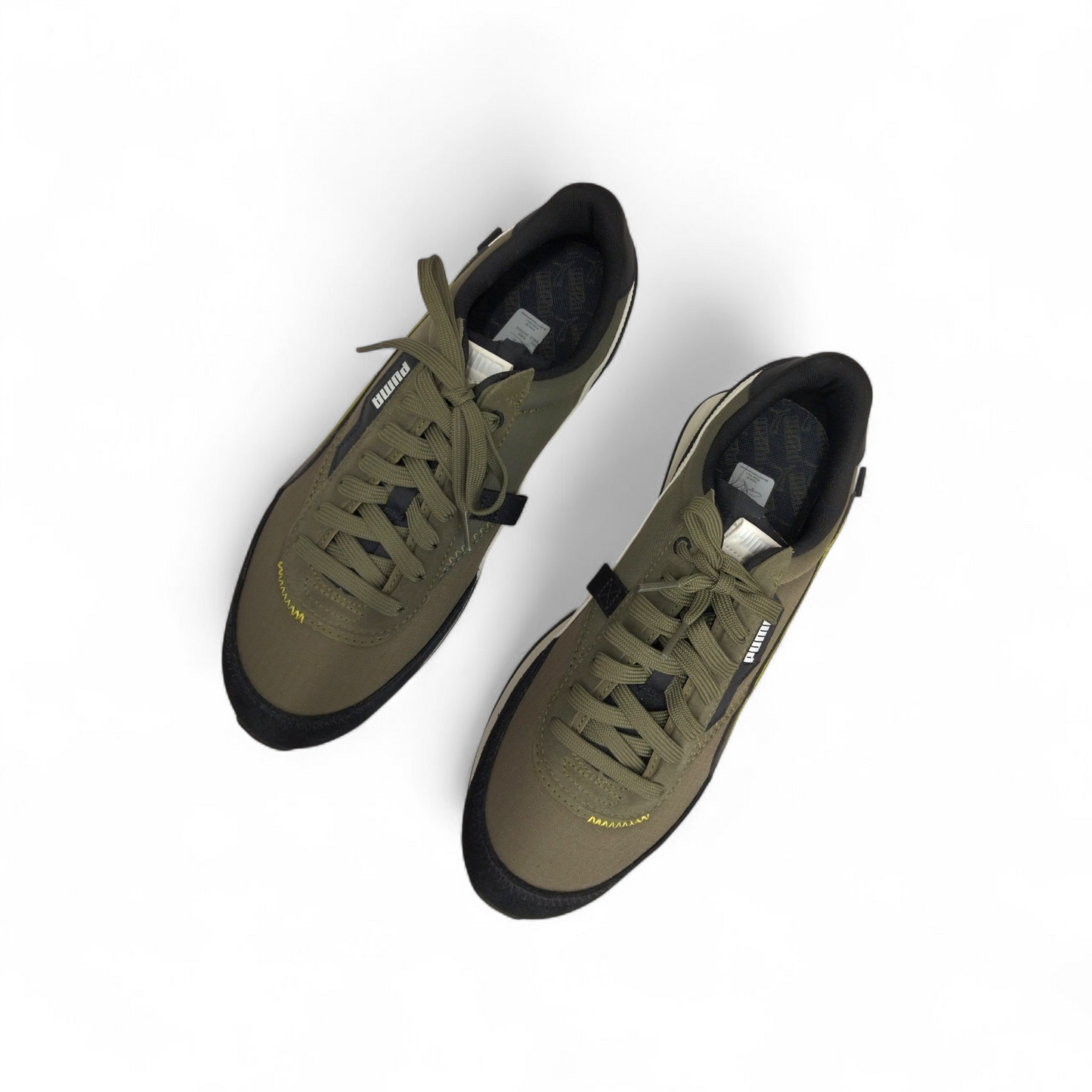PUMA Sneaker 44.5 Future Rider Displaced 38314827 Mens Olive Rank (B)