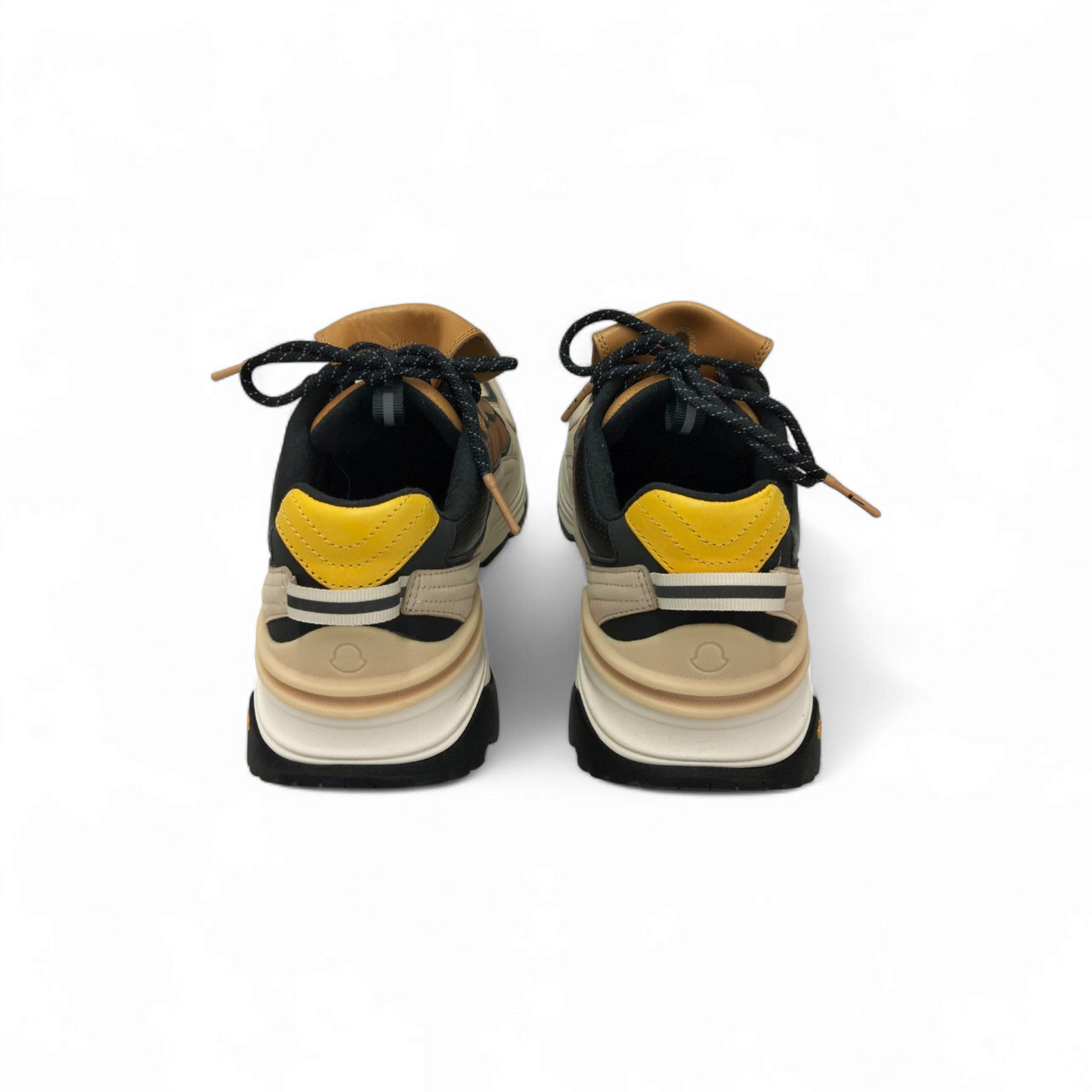 MONCLER Sneaker Size 42 Mens Beige palm lite runner Rank A