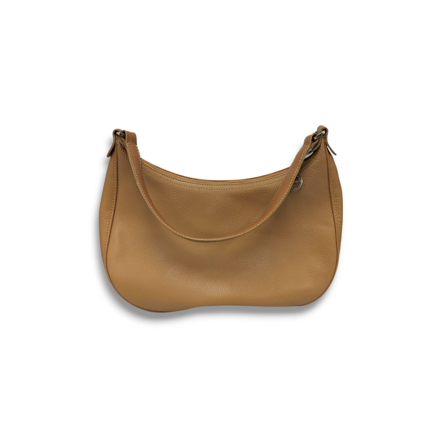 LONGCHAMP Shoulder Bag Brown *Stain* 0662613 Borsa hobo Vintage Rank B