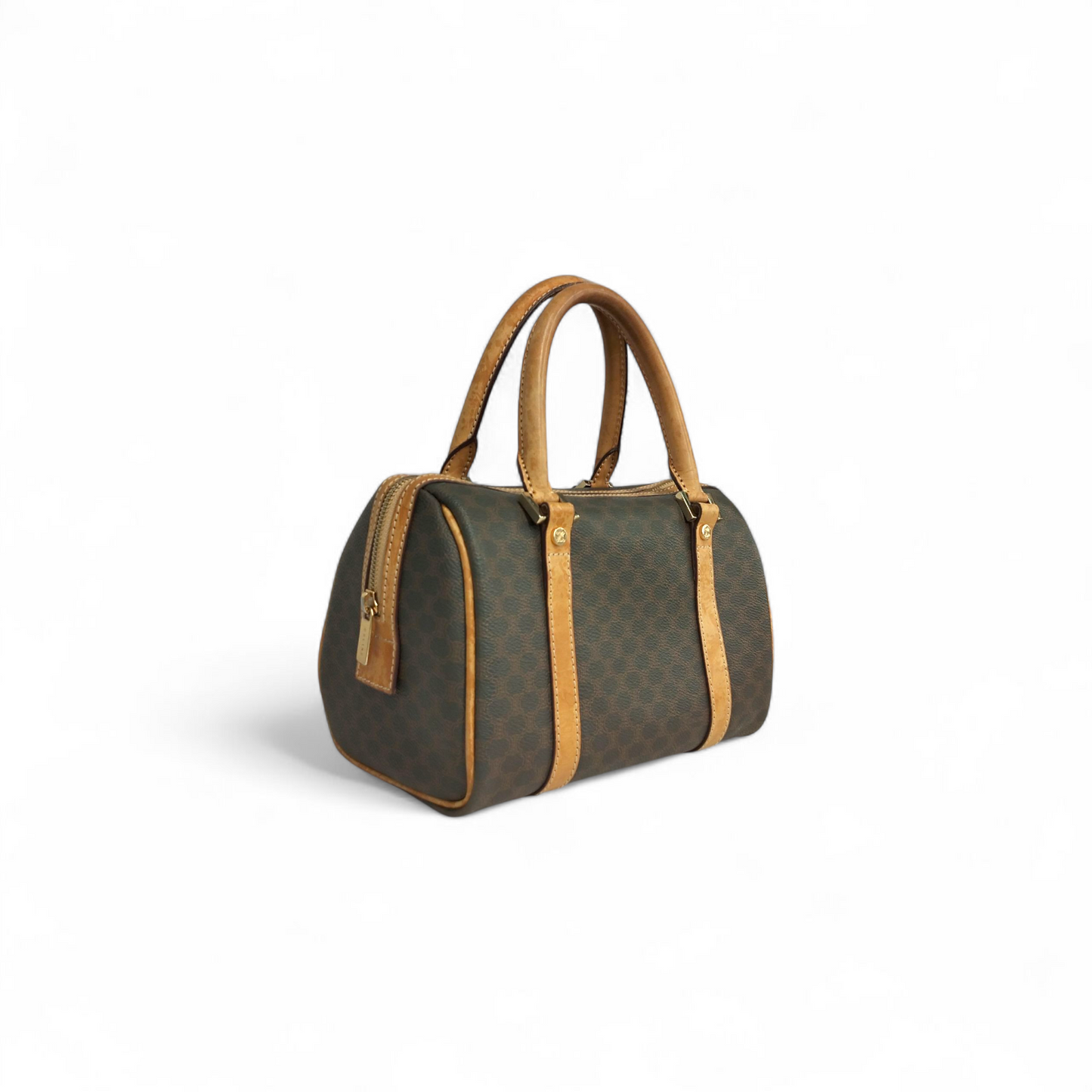 CELINE Handbag Brown Scratch/Stain PP-SA-0097 Macadam Rank(B)
