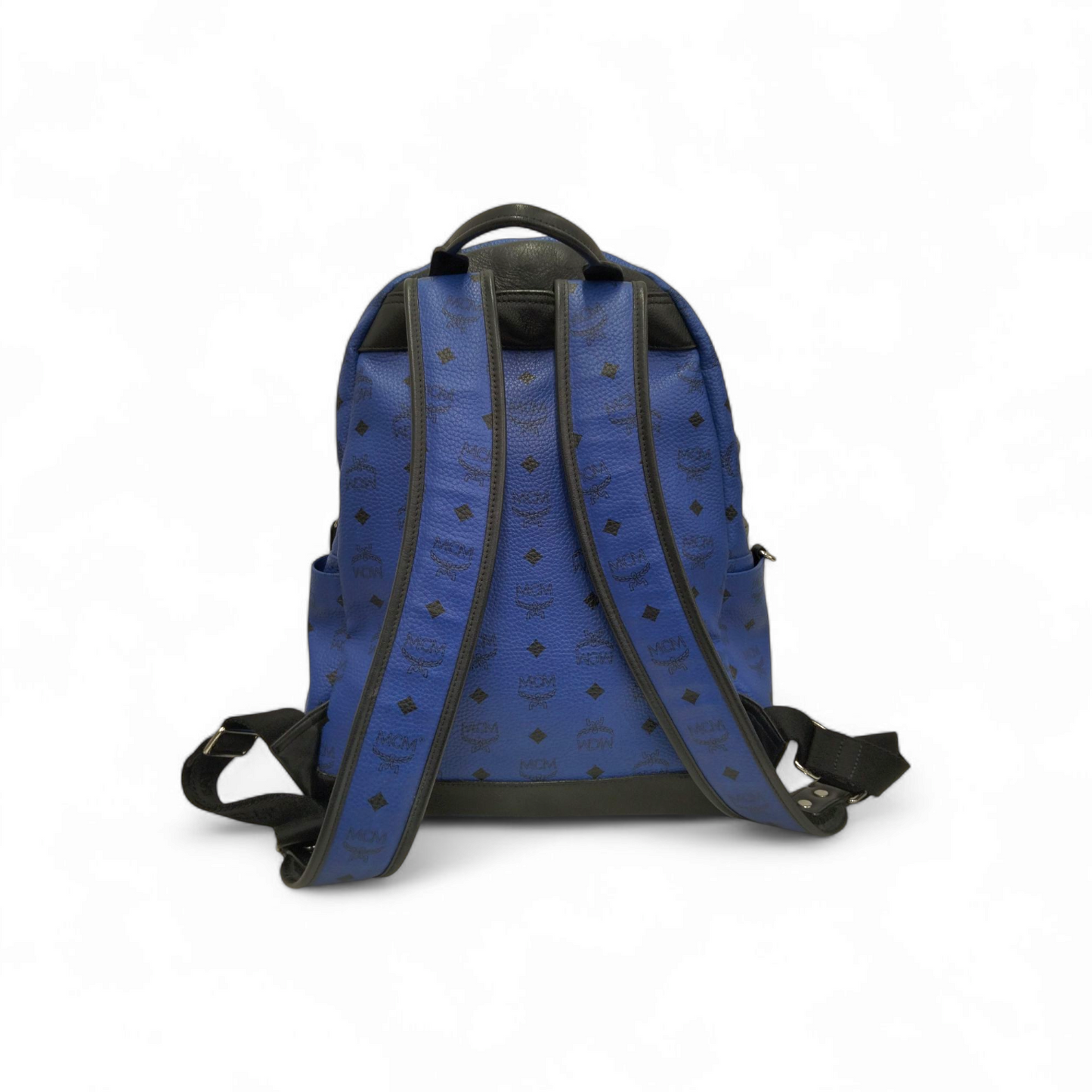 MCM Rucksack Blue MM4AVE51LM001 Rank B