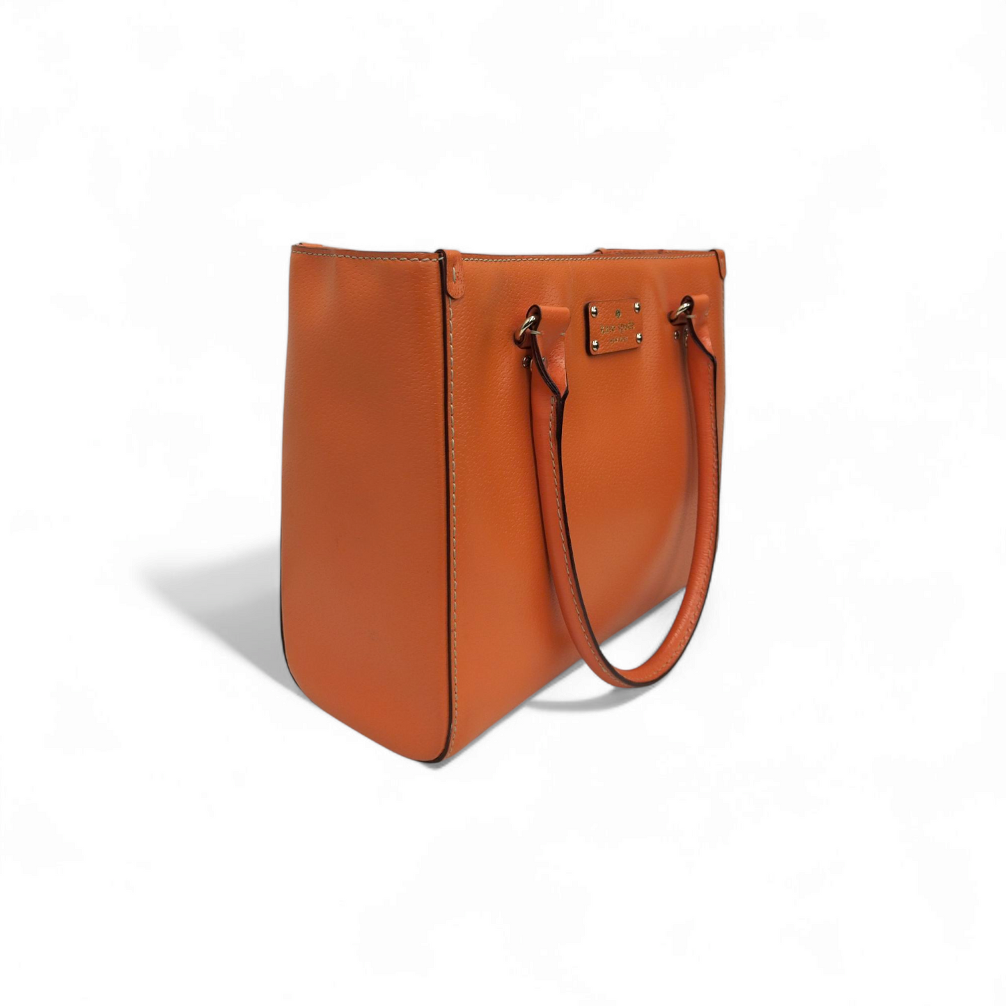 Kate Spade Hand Bag Orange WKRU1428 Rank A