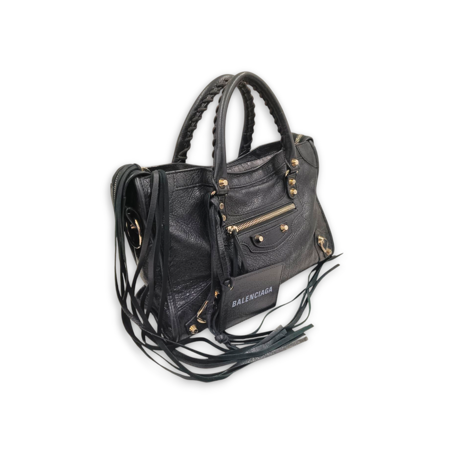 BALENCIAGA 2WAY Bag Classic City Bag 431621 Black Rank A