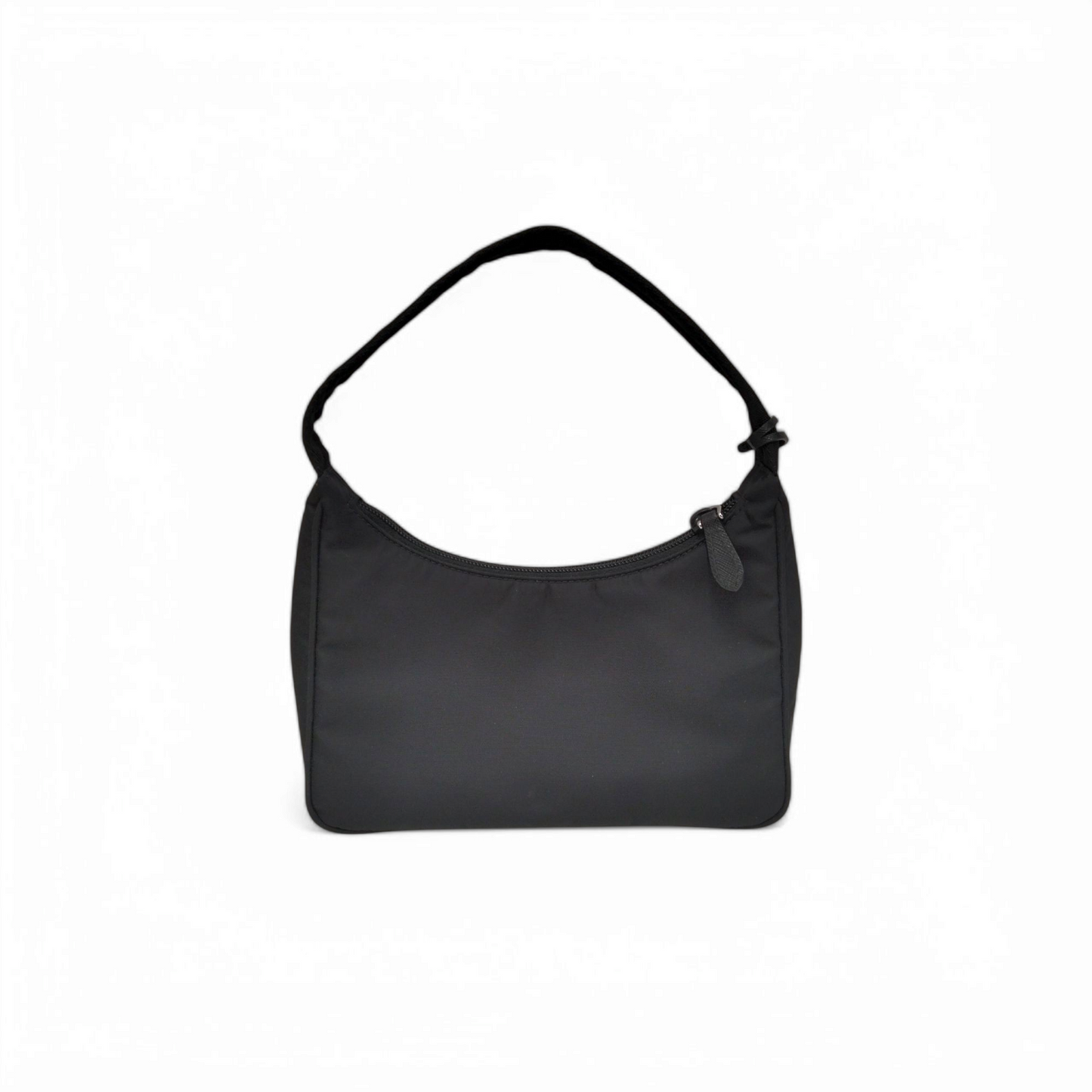 PRADA Shoulder Bag 1NE515 Black Re-Edition 2000 Nylon Mini-Bag Rank B