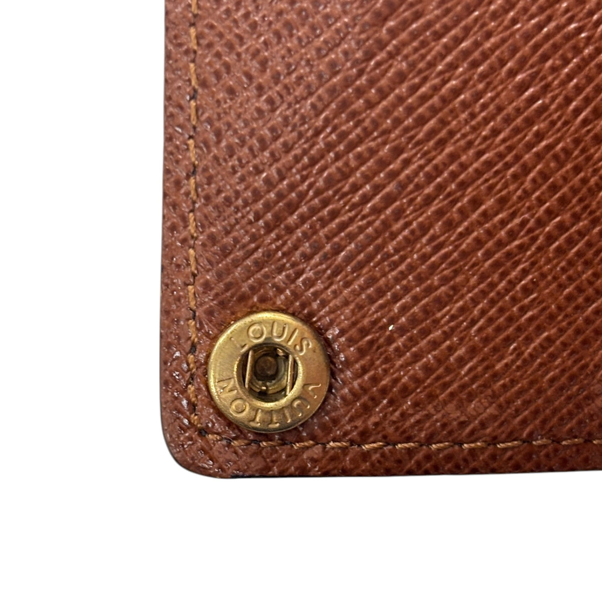 LOUIS VUITTON Card Case M60937 CT0012 Brown