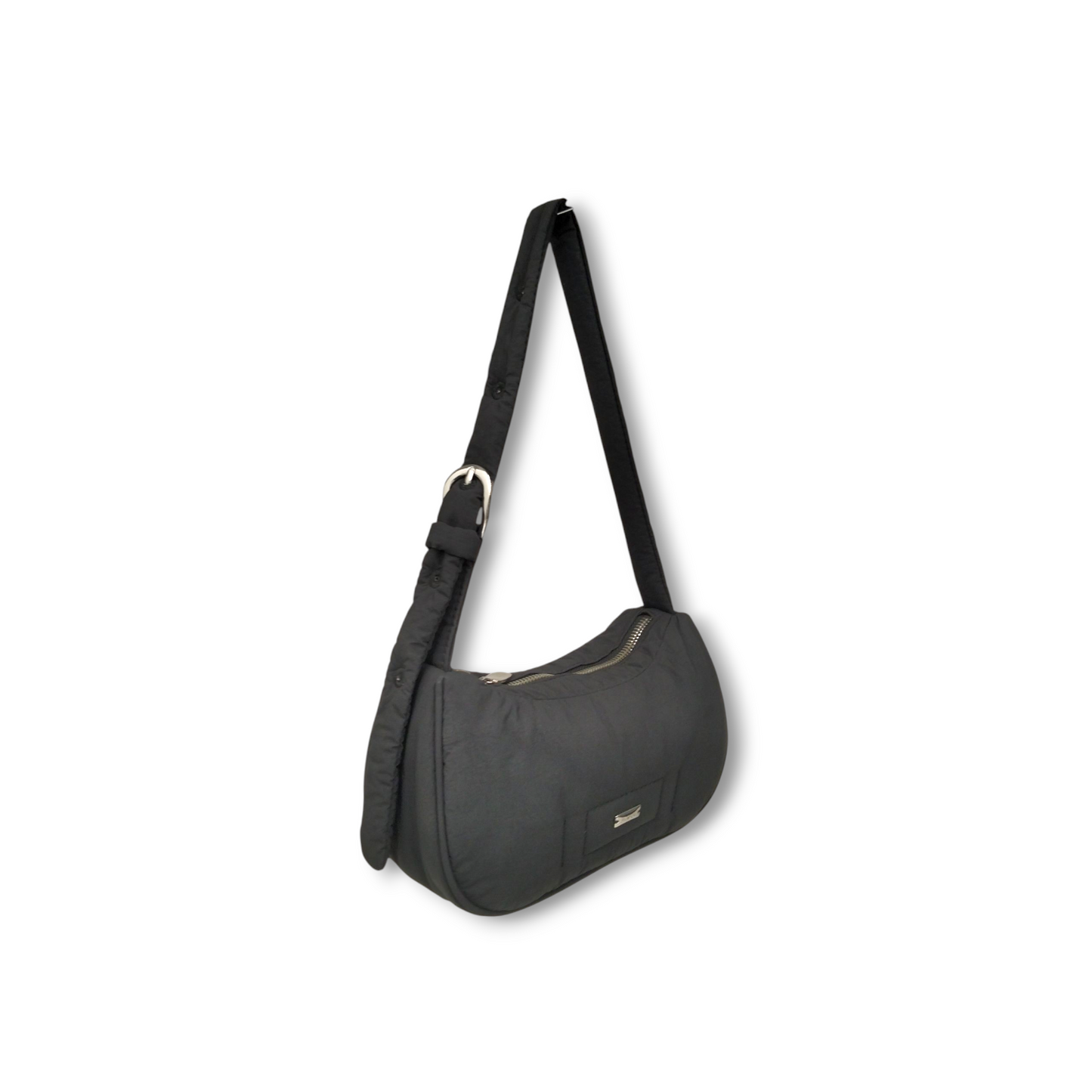 STAND OIL Shoulder Bag Black *Stain* Rank B