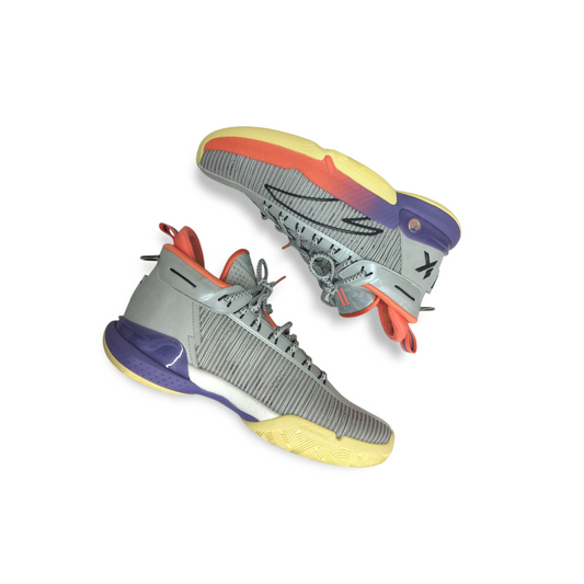 ANTA Sneaker SIZE 44 Mens 1124B11014 Gray/Multicolor Rank A