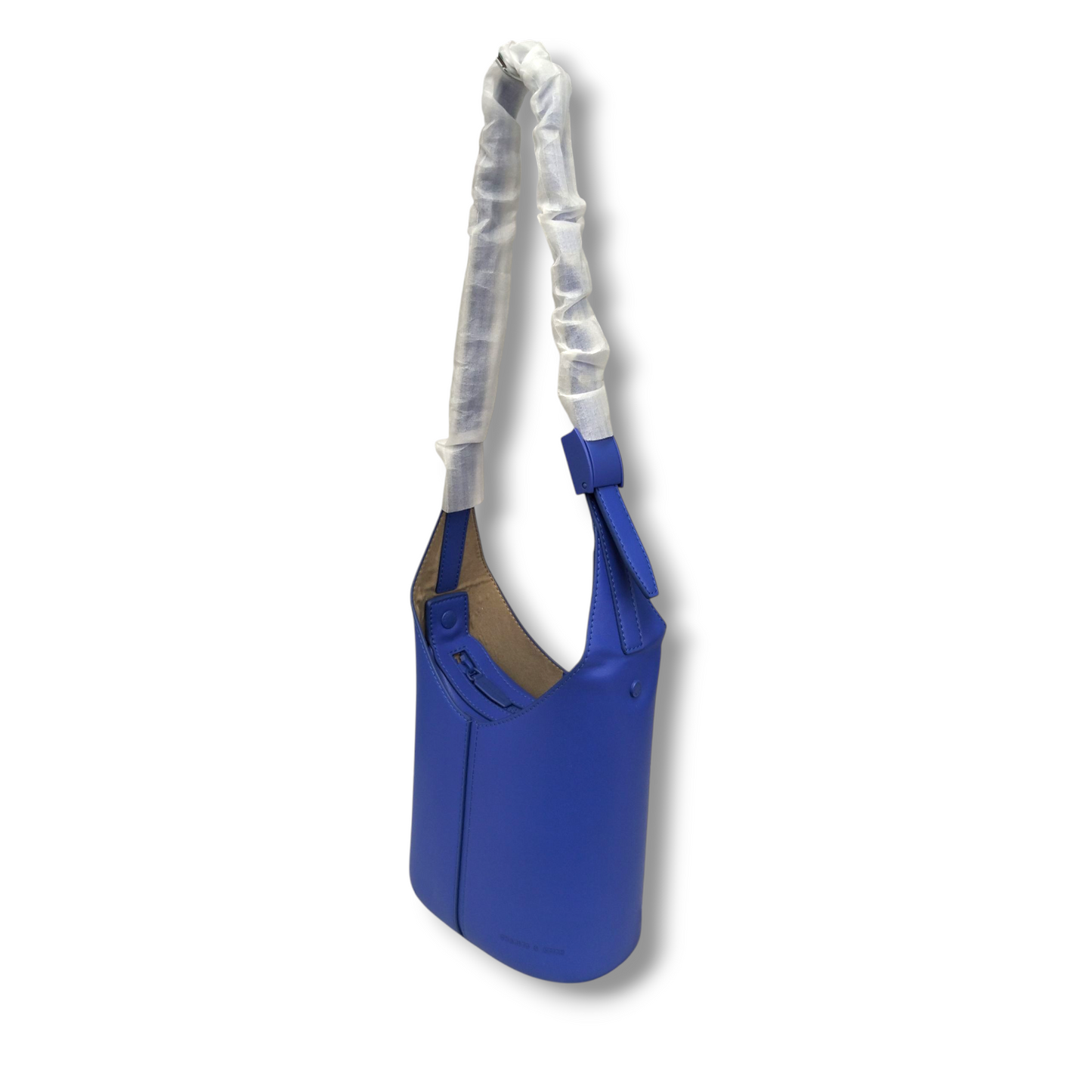 CHARLES & KEITH Shoulder Bag 10151200 Blue *Damage* Rank A