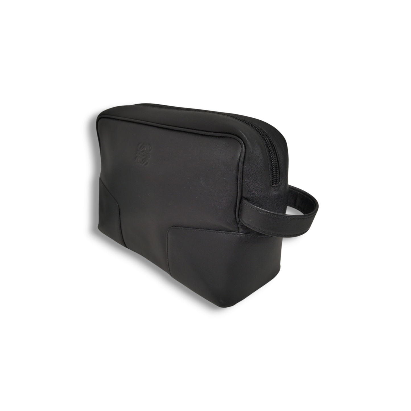 LOEWE Clutch Bag L12 Black *Vintage* Rank B