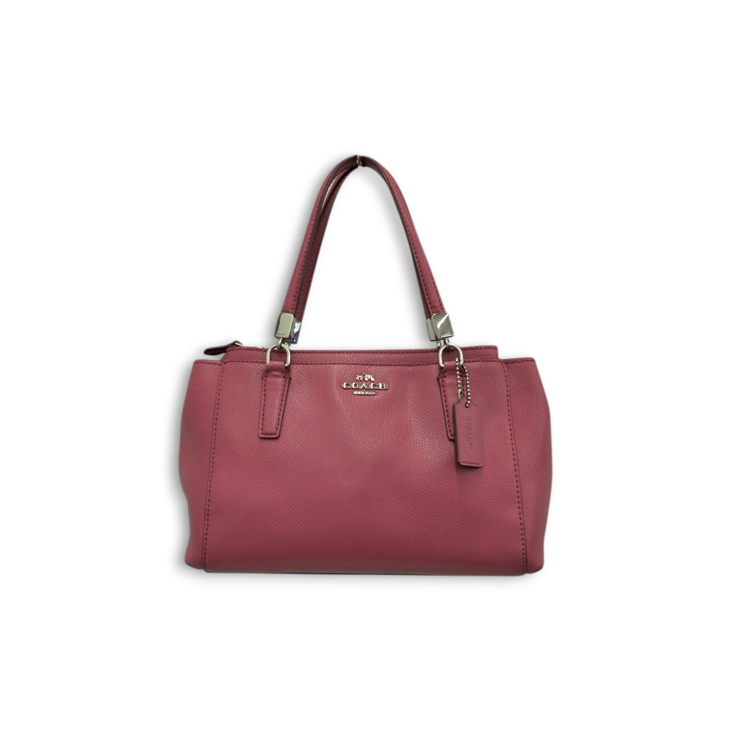 COACH 2Way Bag F34797 Pink Scratch Rank AB