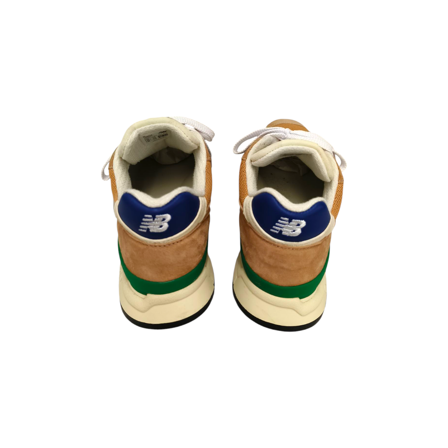 NEW BALANCE Sneaker size44 U9980B Men Brown/Blue *Stain* Rank B