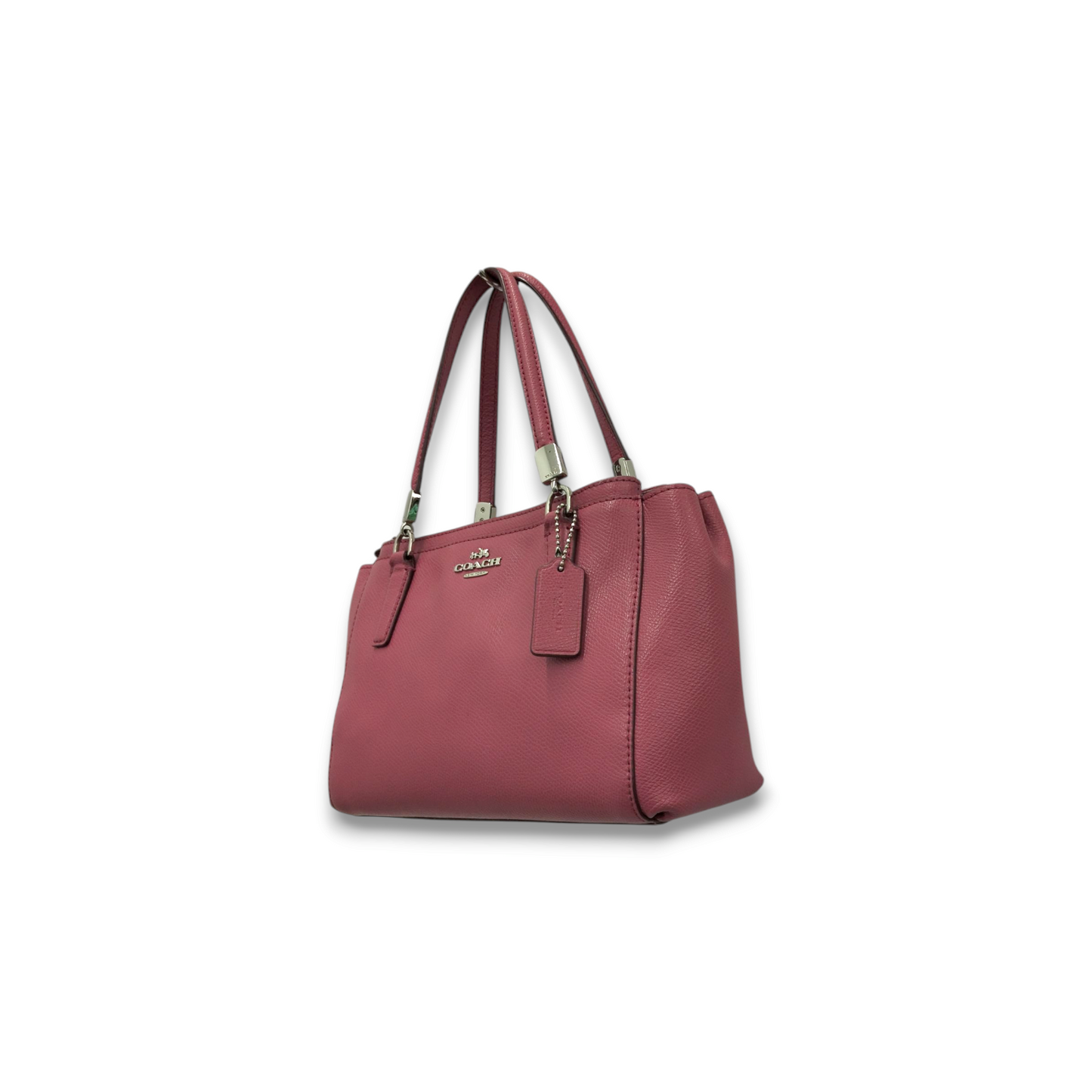 COACH 2Way Bag F34797 Pink Scratch Rank AB