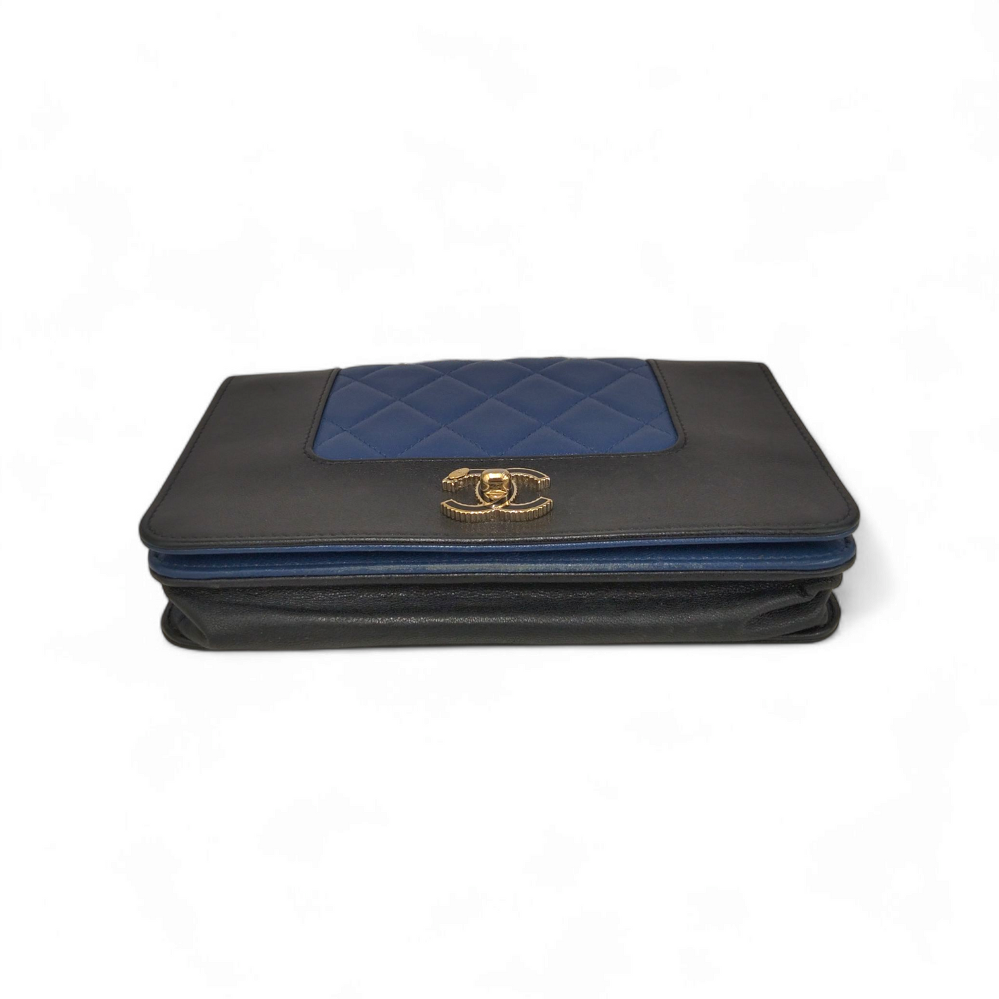 CHANEL Bag Black/Blue Damage 23898002 Rank (BC)