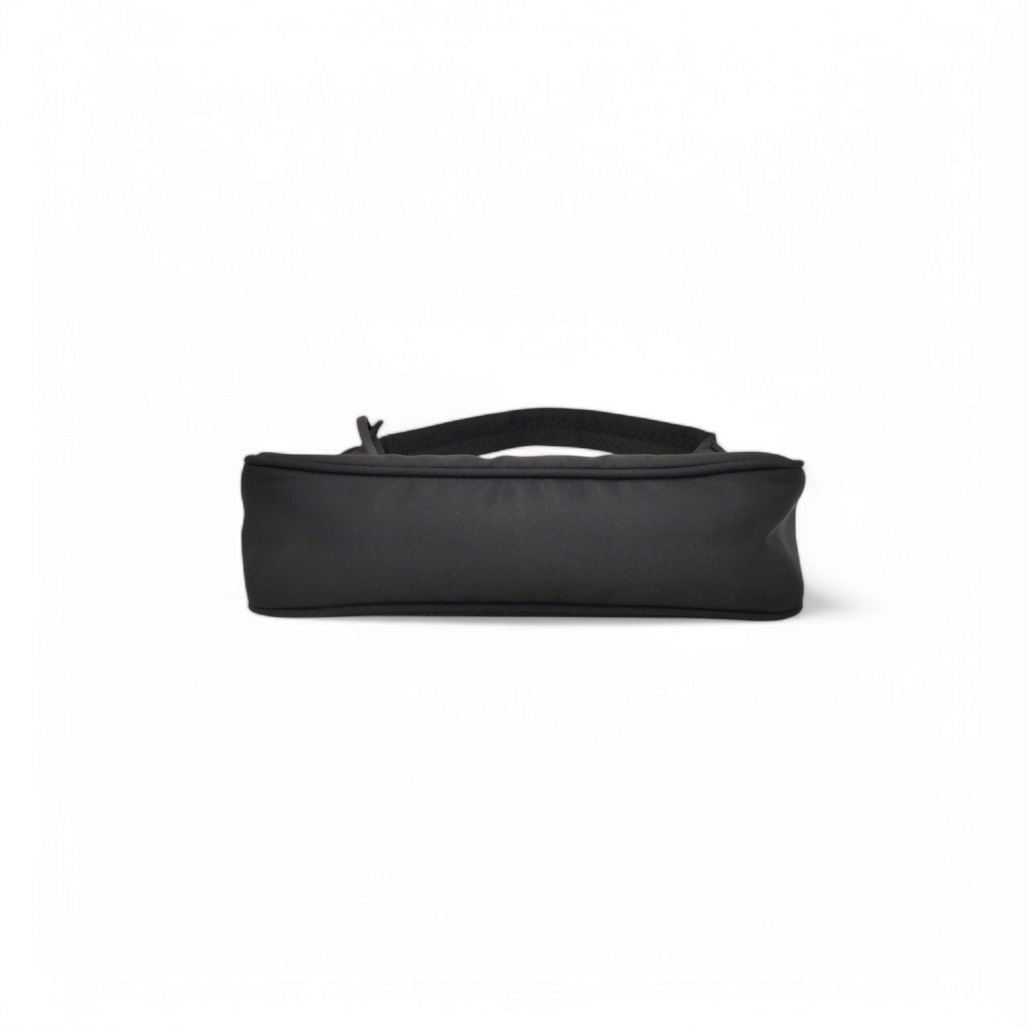 PRADA Shoulder Bag 1NE515 Black Re-Edition 2000 Nylon Mini-Bag Rank B