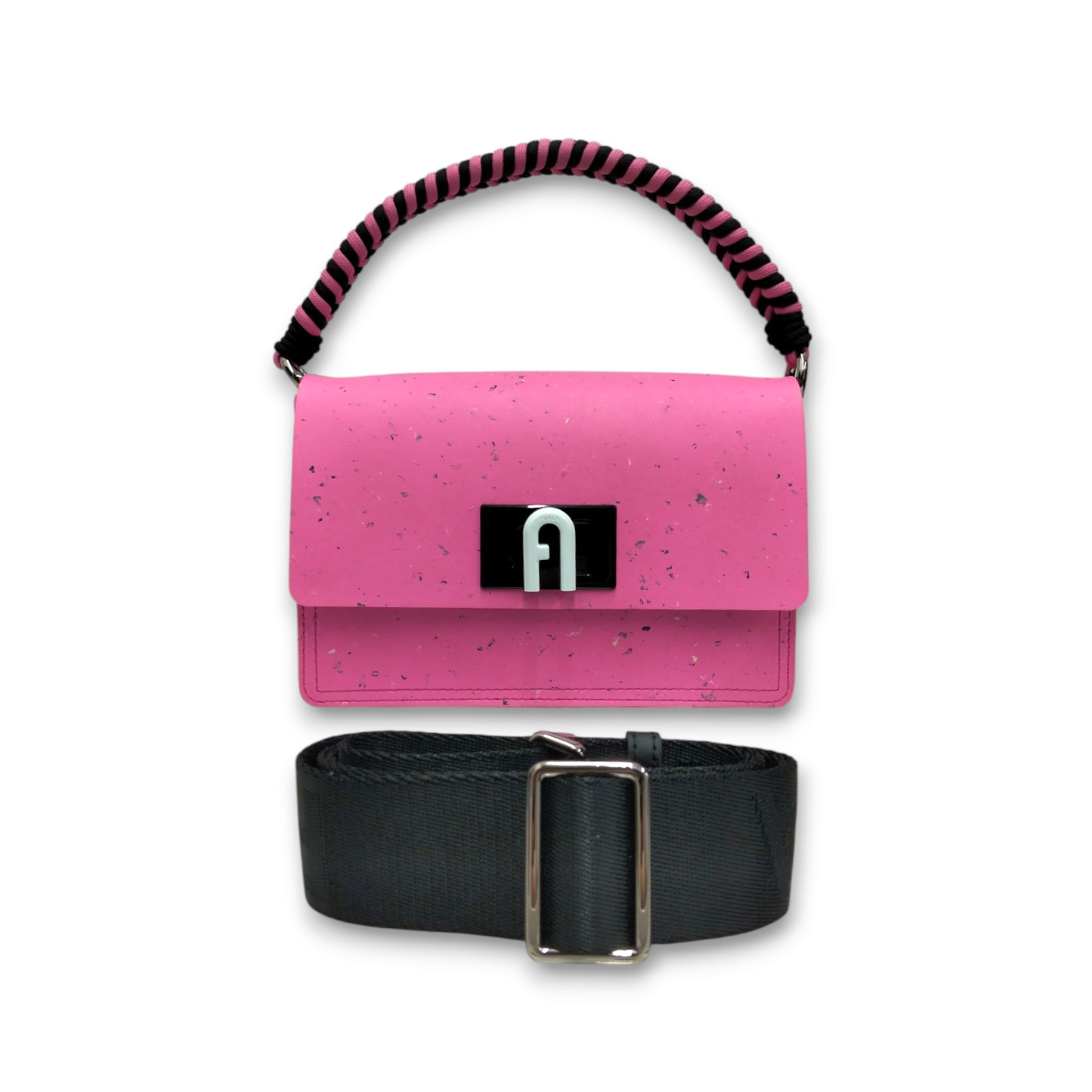 FURLA Shoulder Bag WB00339 Shocking Pink FURLA ARCH Rank AB