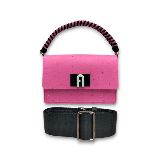 FURLA Shoulder Bag WB00339 Shocking Pink FURLA ARCH Rank AB